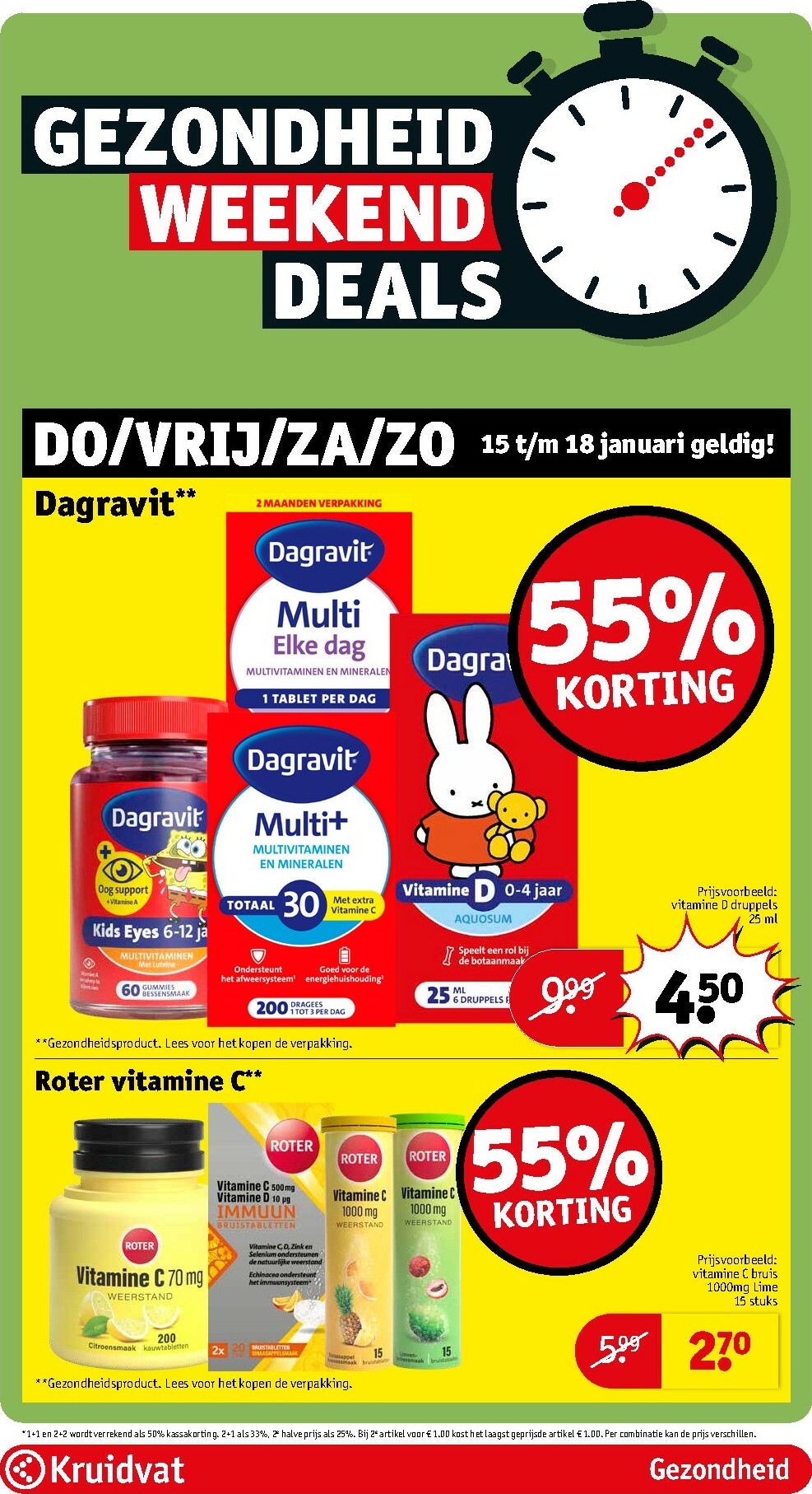 kruidvat - De Kruidvat folder geldig vanaf 13-01 t/m 25-01 - page: 56