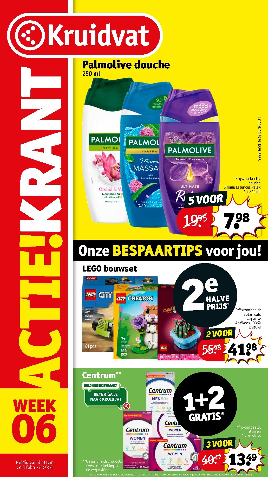 kruidvat - De Kruidvat folder geldig vanaf 03-02-2026 t/m 08-02-2026 - page: 1
