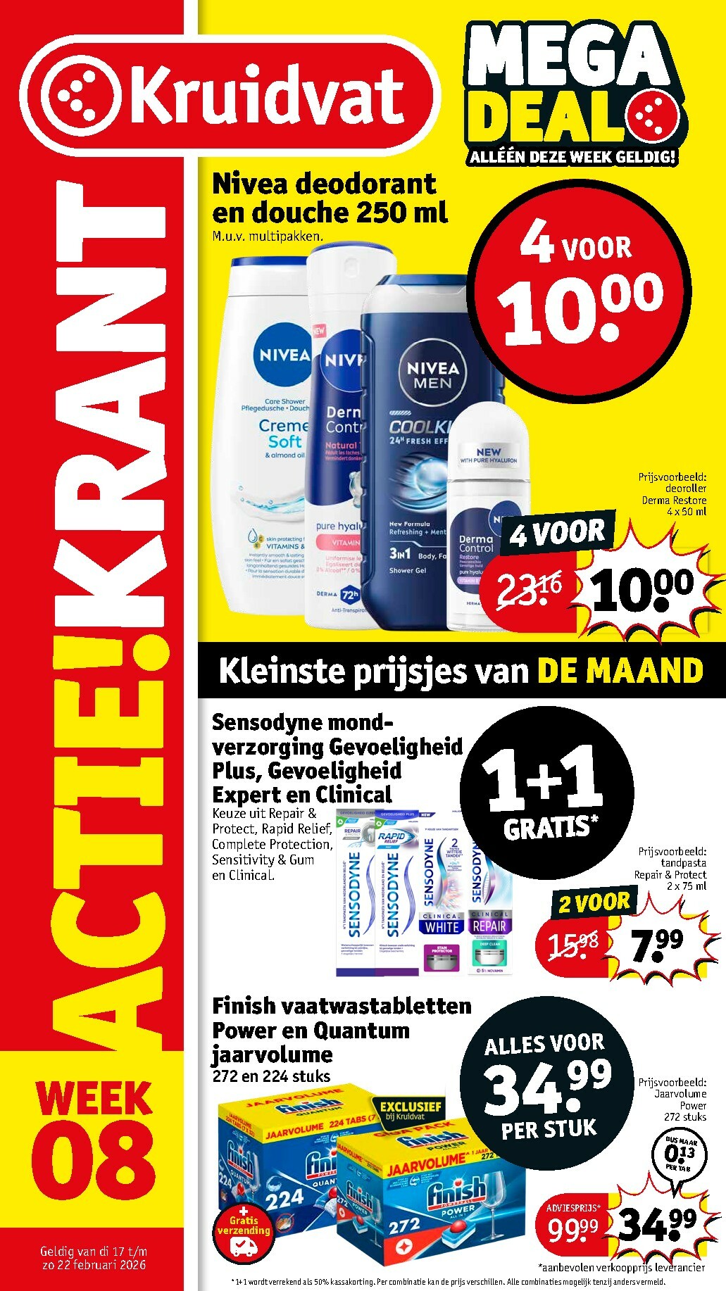 kruidvat - De Kruidvat folder geldig vanaf 17-02-2026 t/m 22-02-2026 - page: 1