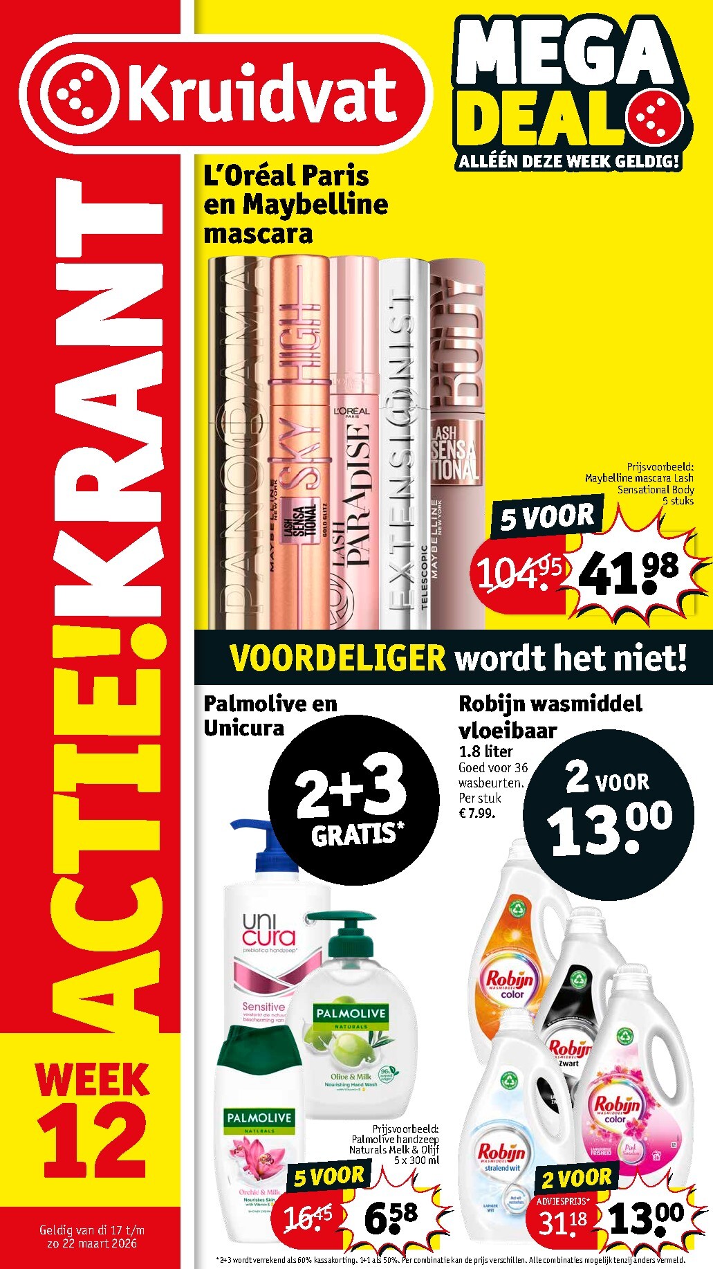 kruidvat - De Kruidvat folder geldig vanaf 17-03-2026 t/m 22-03-2026 - page: 1