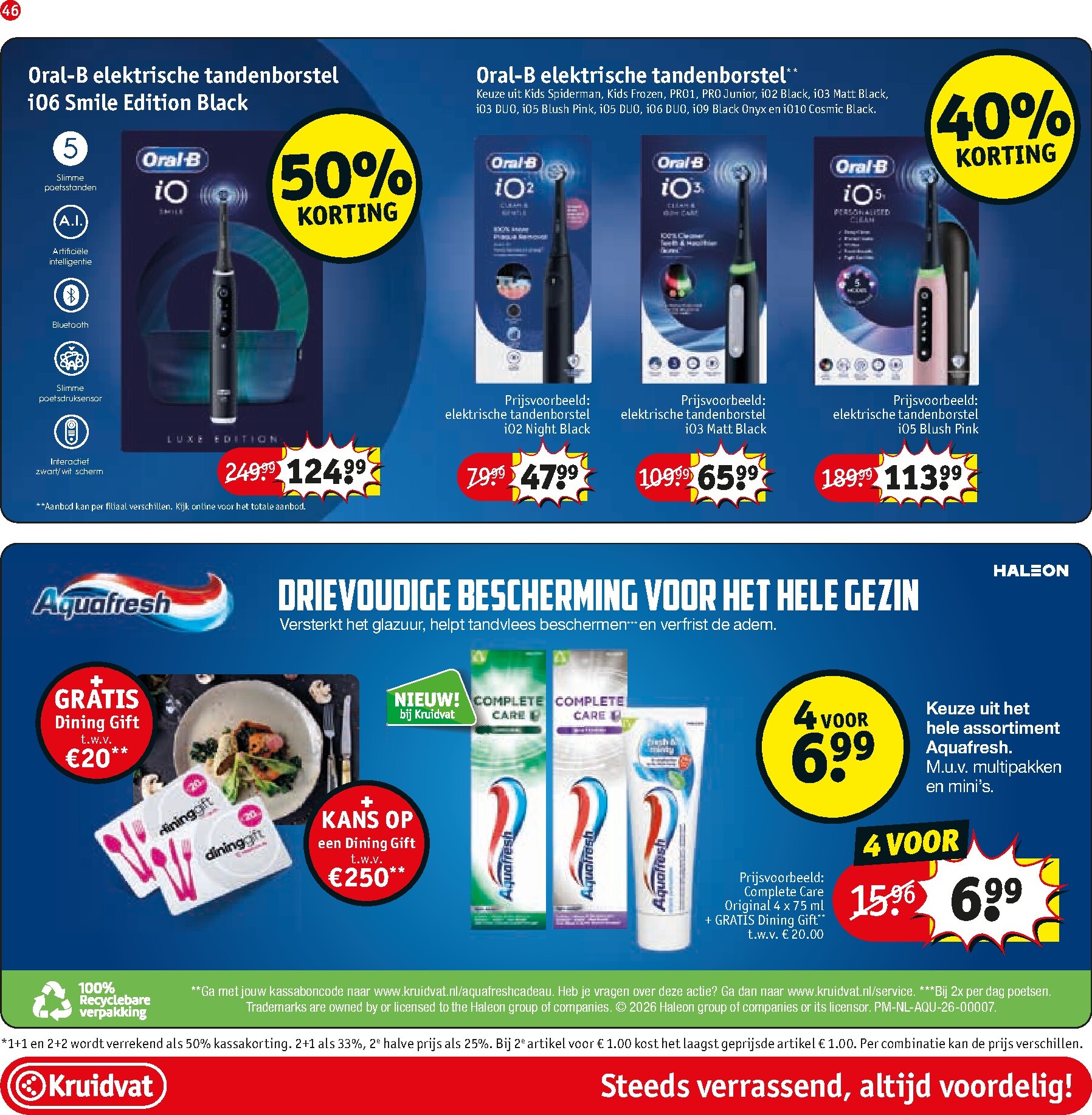 kruidvat - De Kruidvat folder geldig vanaf 24-03-2026 t/m 05-04-2026 - page: 46