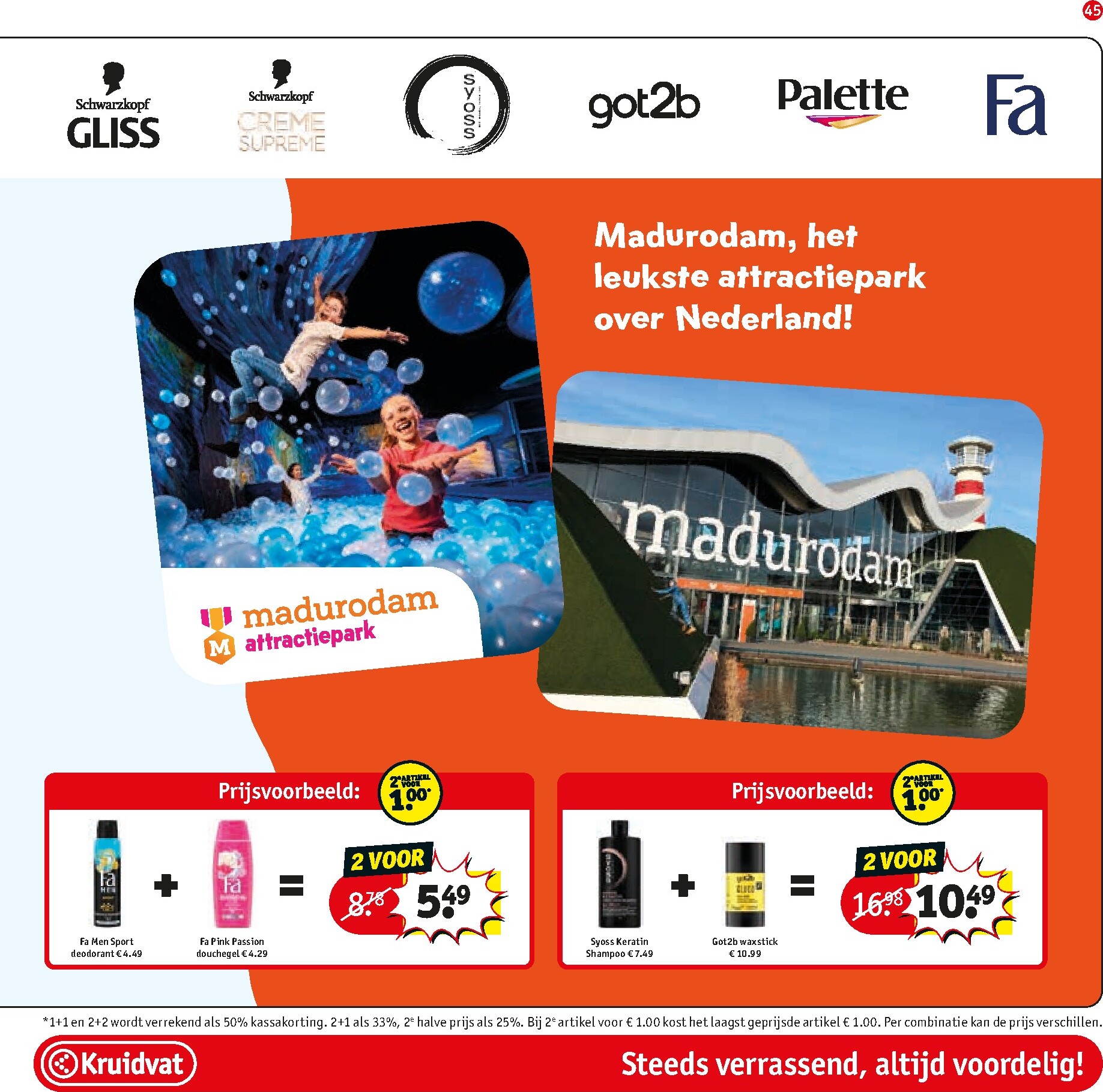 kruidvat - De Kruidvat folder geldig vanaf 24-03-2026 t/m 05-04-2026 - page: 45