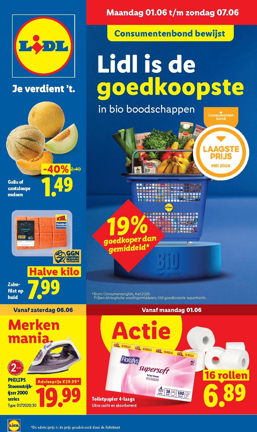 lidl - Huidige Lidl folder geldig van maandag 01-06-2026 tot zondag 07-06-2026