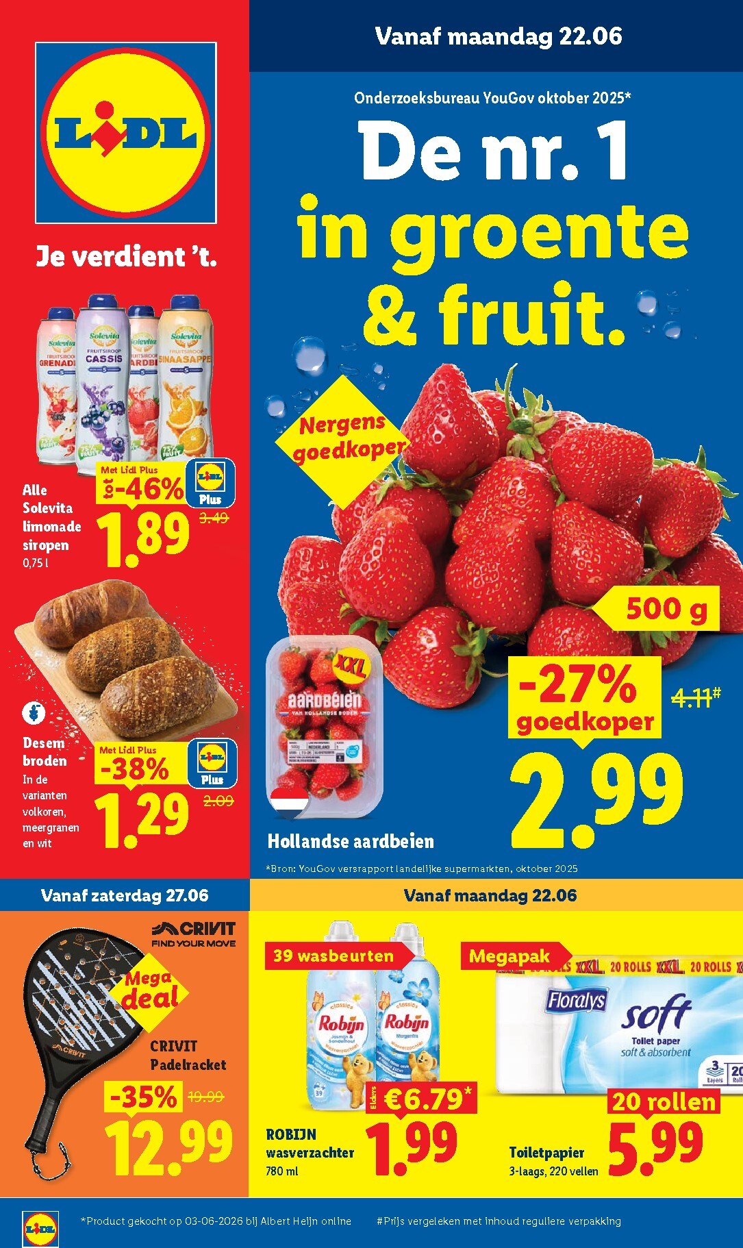 lidl - Lidl folder voor volgende week van maandag 22-06-2026 tot zondag 28-06-2026