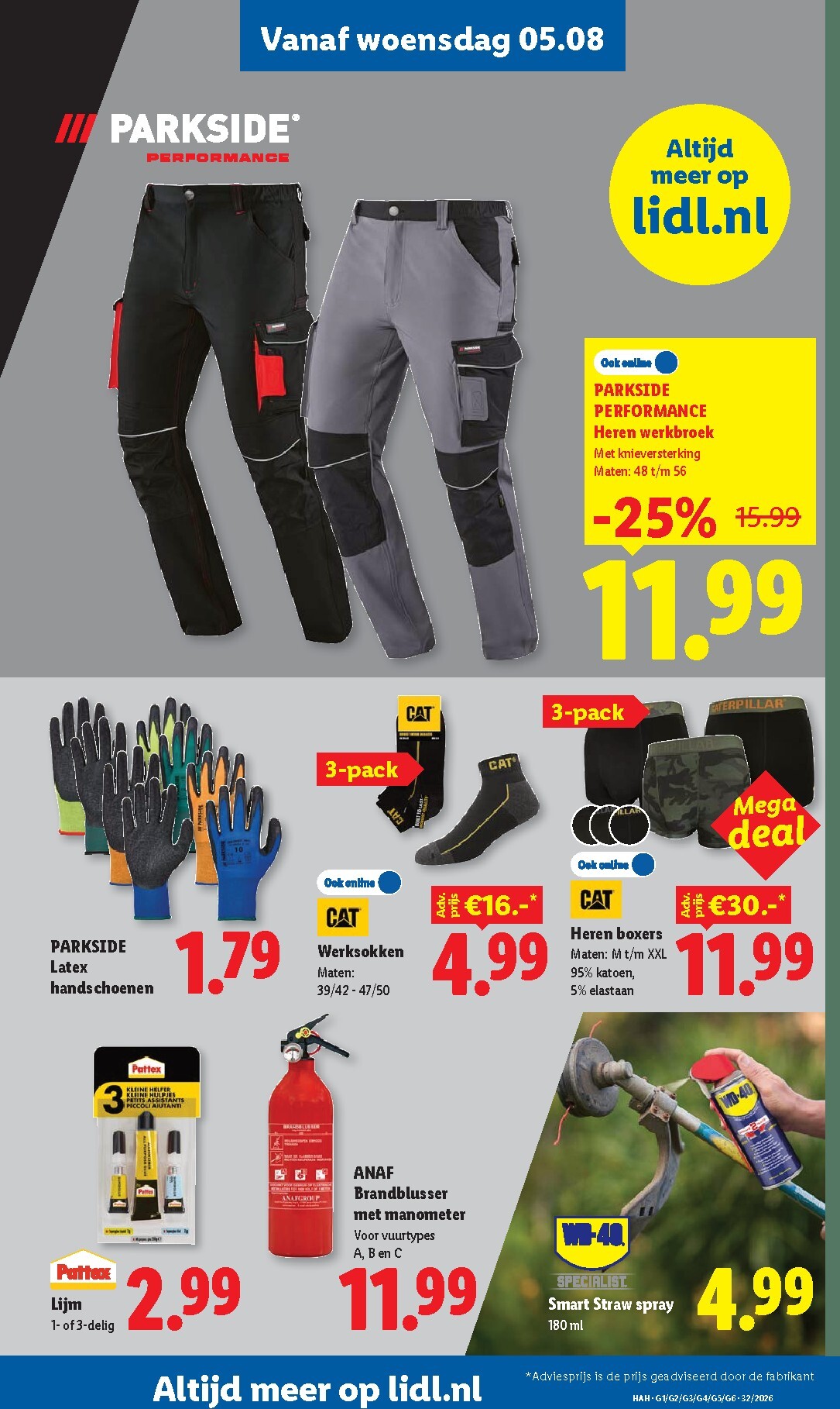 lidl - Lidl folder voor volgende week van maandag 03-08-2026 tot zondag 09-08-2026 - page: 32