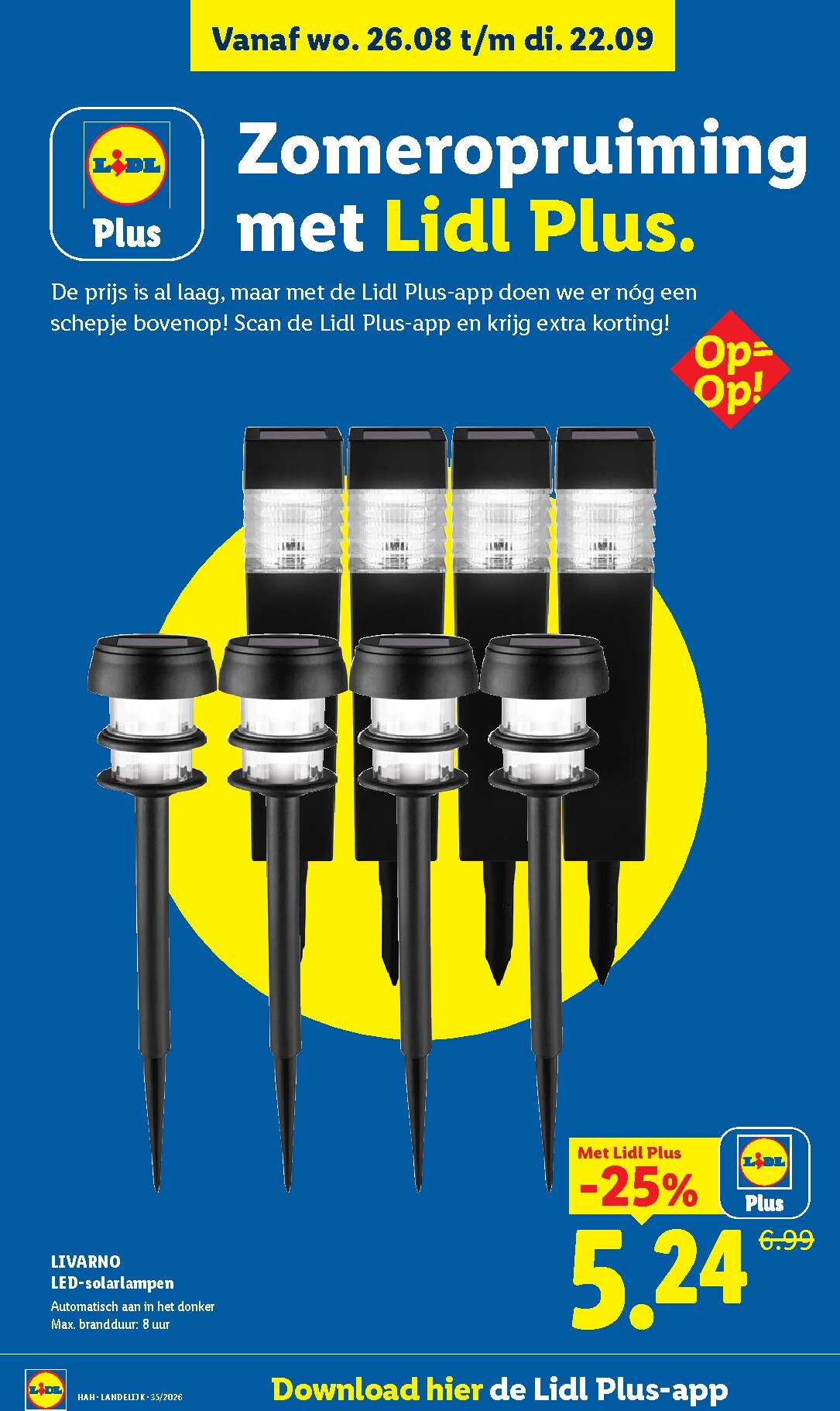 lidl - Huidige Lidl - Shop ruiming folder geldig van woensdag 26-08-2026 tot dinsdag 01-09-2026 - page: 18