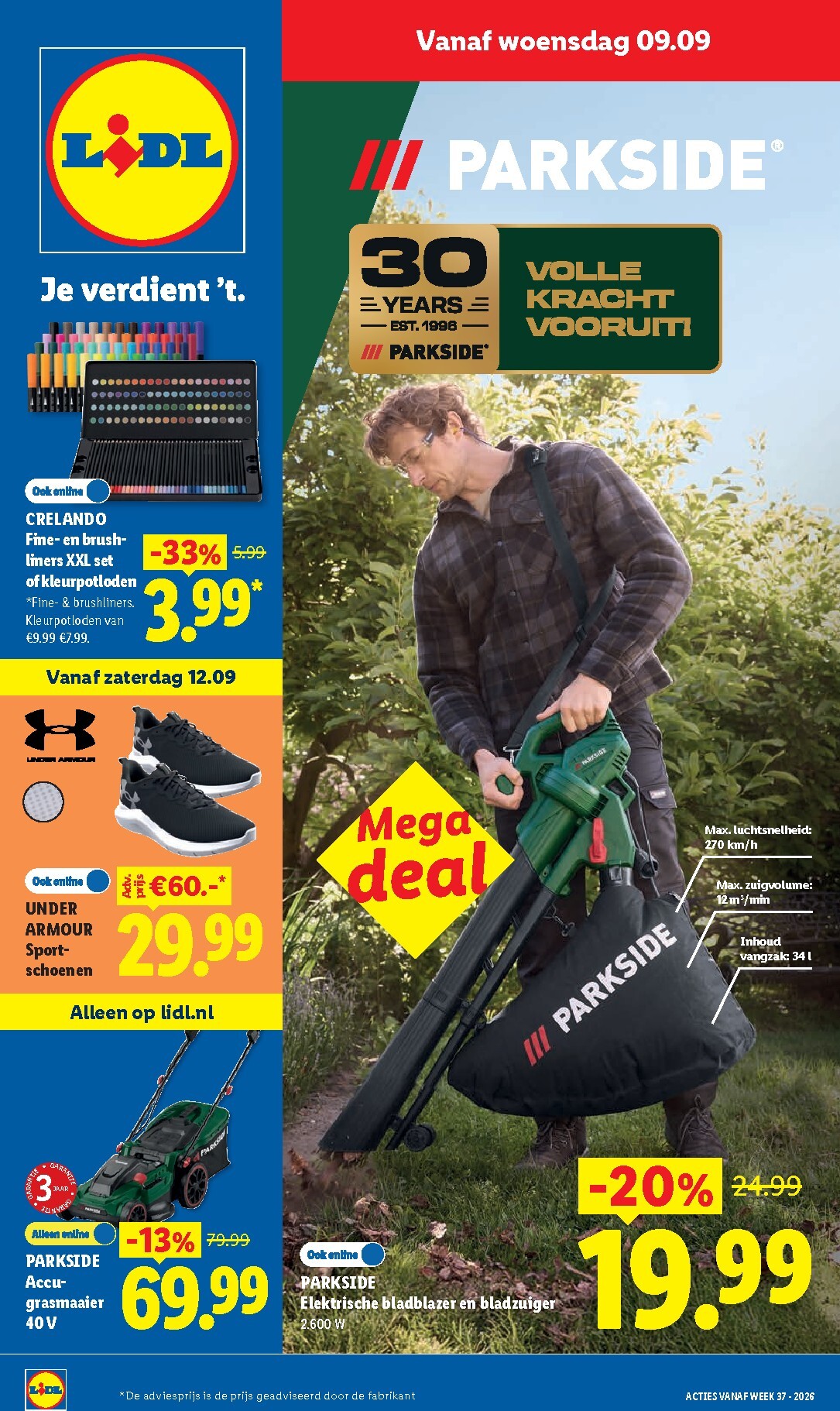 lidl - Lidl - Nonfood folder voor volgende week van woensdag 09-09-2026 tot dinsdag 15-09-2026