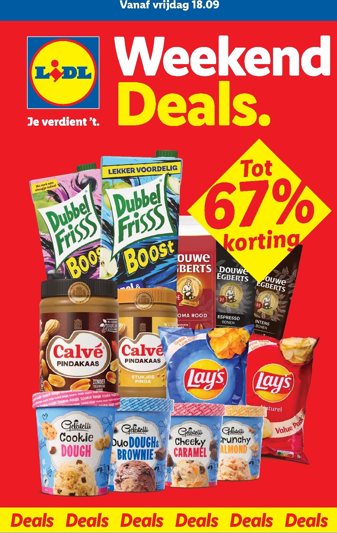 lidl - Lidl - Weekenddeals folder voor volgende week van vrijdag 18-09-2026 tot zondag 20-09-2026