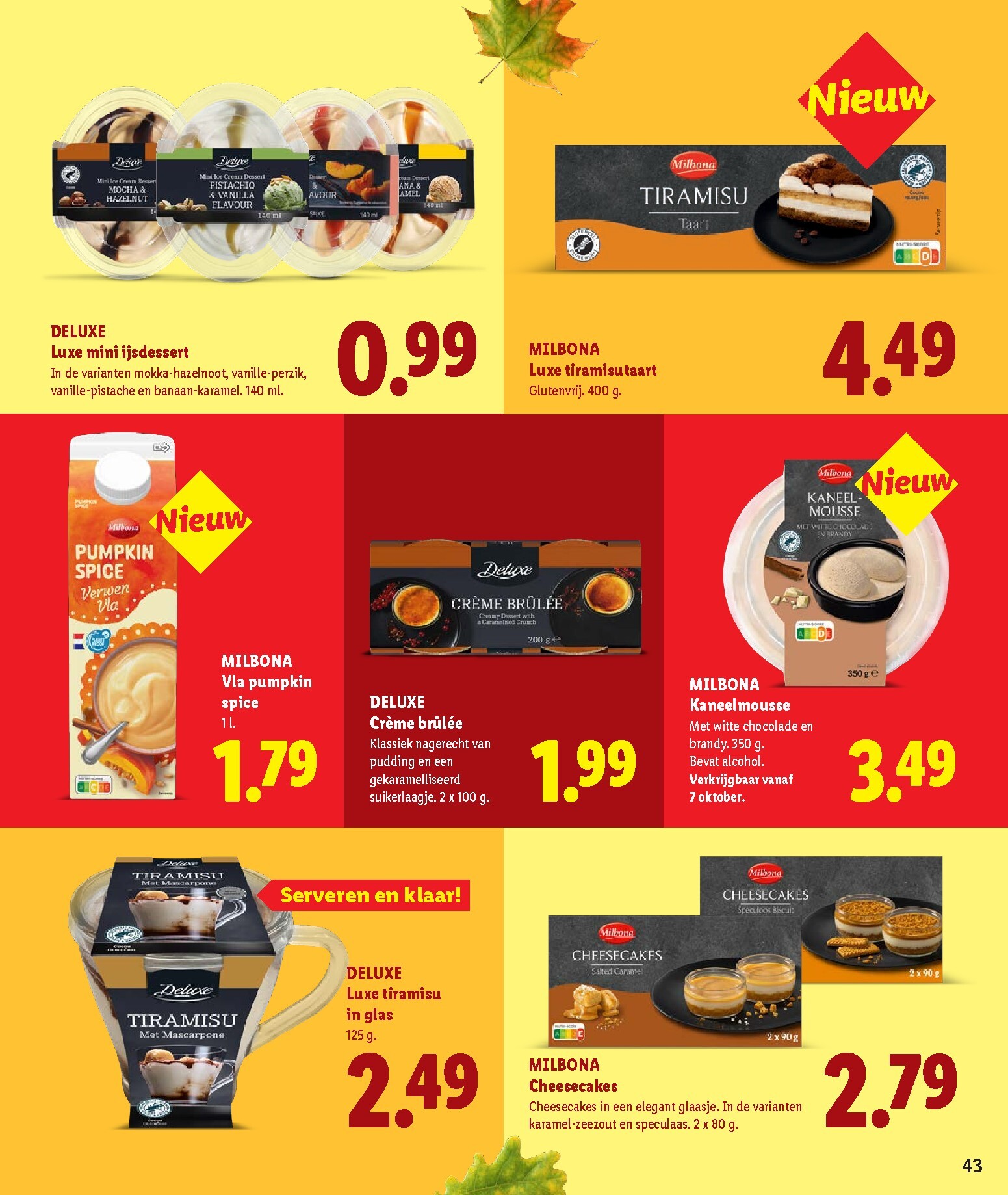 lidl - Lidl - Deluxe folder voor volgende week van woensdag 23-09-2026 tot zondag 01-11-2026 - page: 43