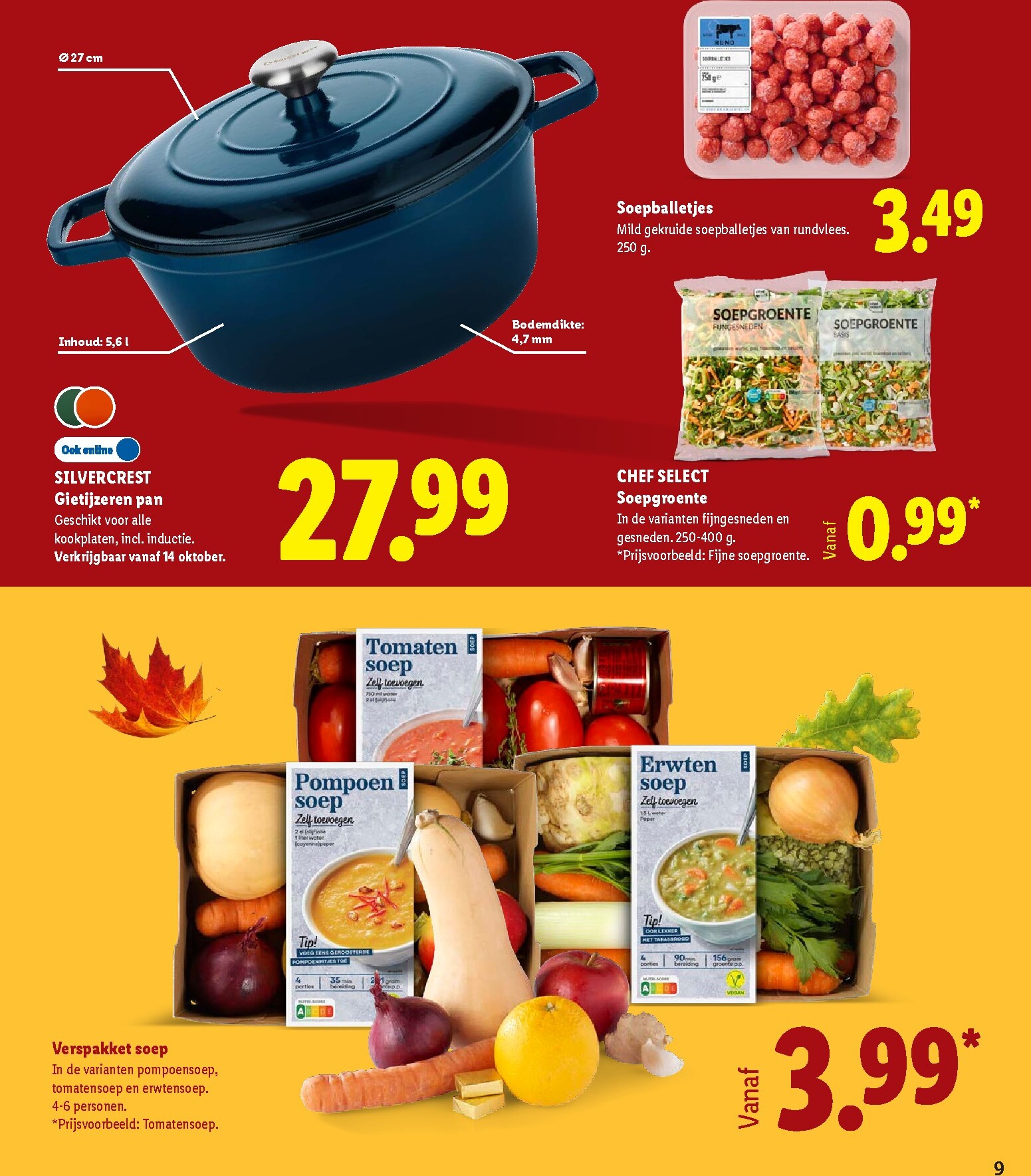 lidl - Lidl - Deluxe folder voor volgende week van woensdag 23-09-2026 tot zondag 01-11-2026 - page: 9