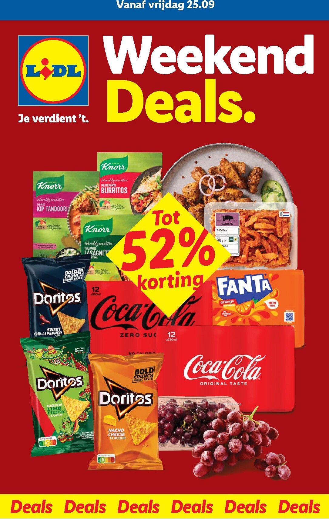 lidl - Lidl - Weekenddeals folder voor volgende week van vrijdag 25-09-2026 tot zondag 27-09-2026 - page: 1