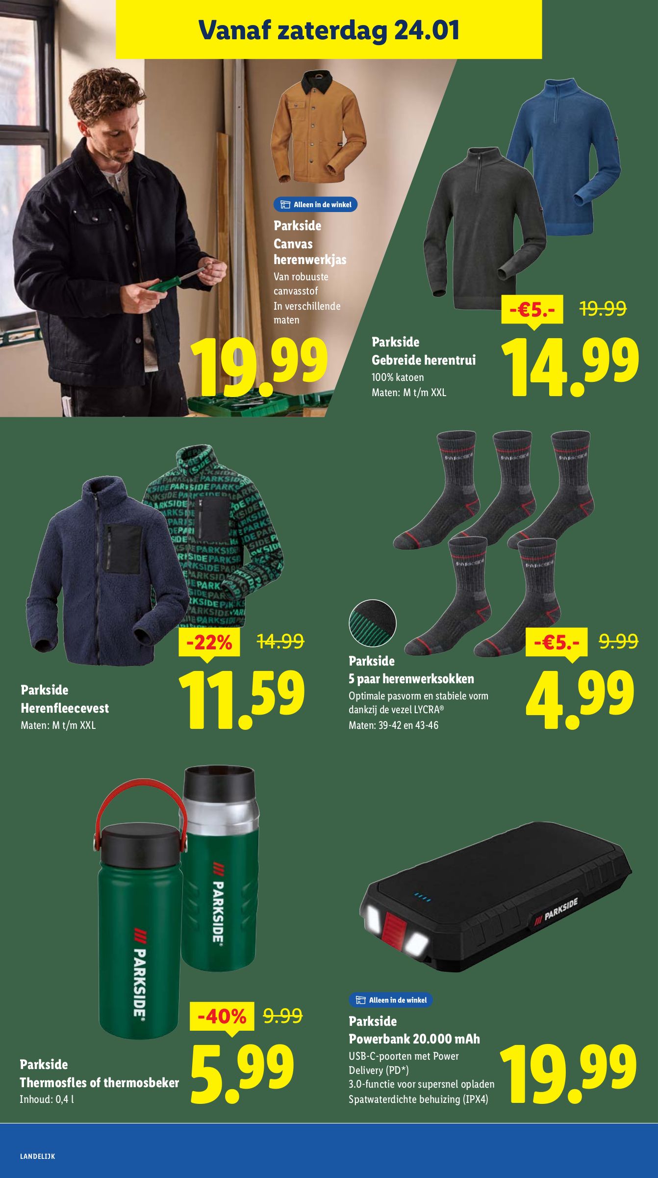 lidl - De Lidl folder geldig vanaf 19-01 t/m 25-01 - page: 38