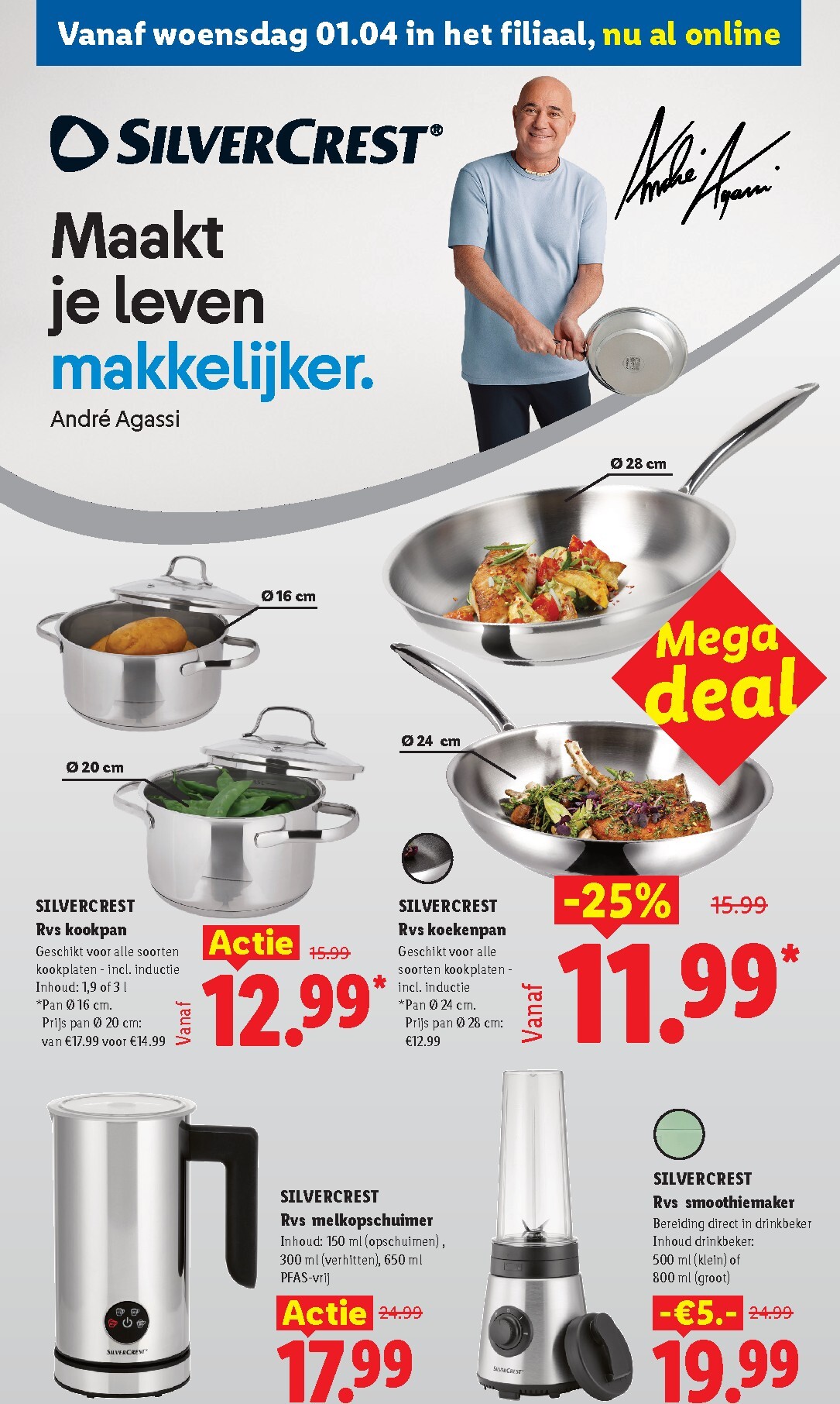 lidl - De Lidl - Silvercrest folder geldig vanaf 01-04-2026 t/m 26-04-2026 - page: 16