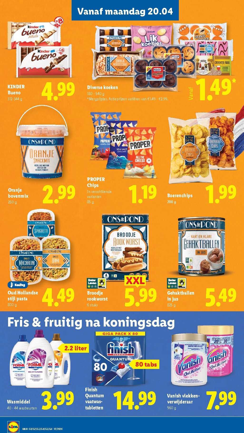 lidl - Huidige Lidl folder geldig van maandag 20-04-2026 tot zondag 26-04-2026 - page: 19