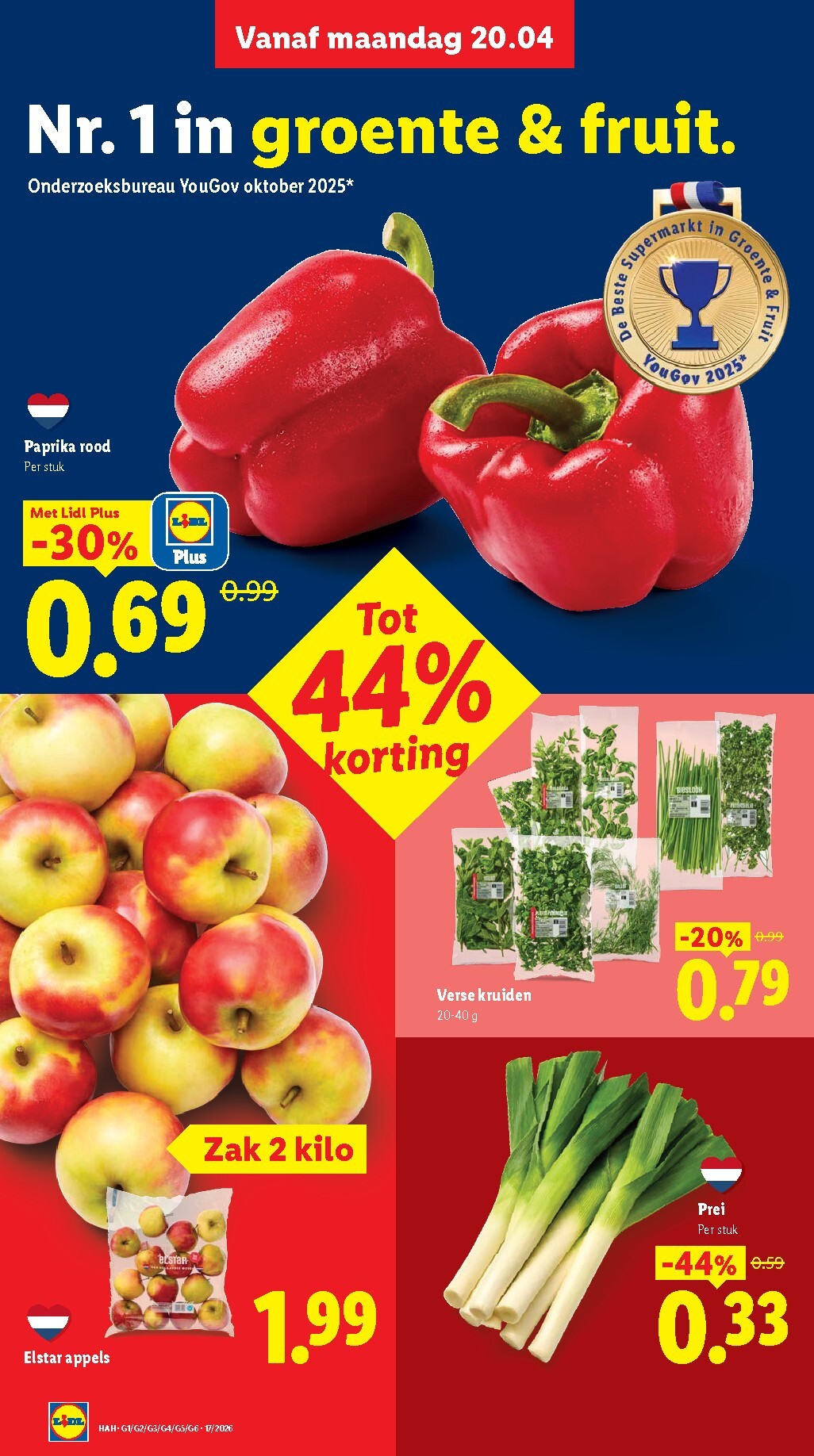lidl - Huidige Lidl folder geldig van maandag 20-04-2026 tot zondag 26-04-2026 - page: 6