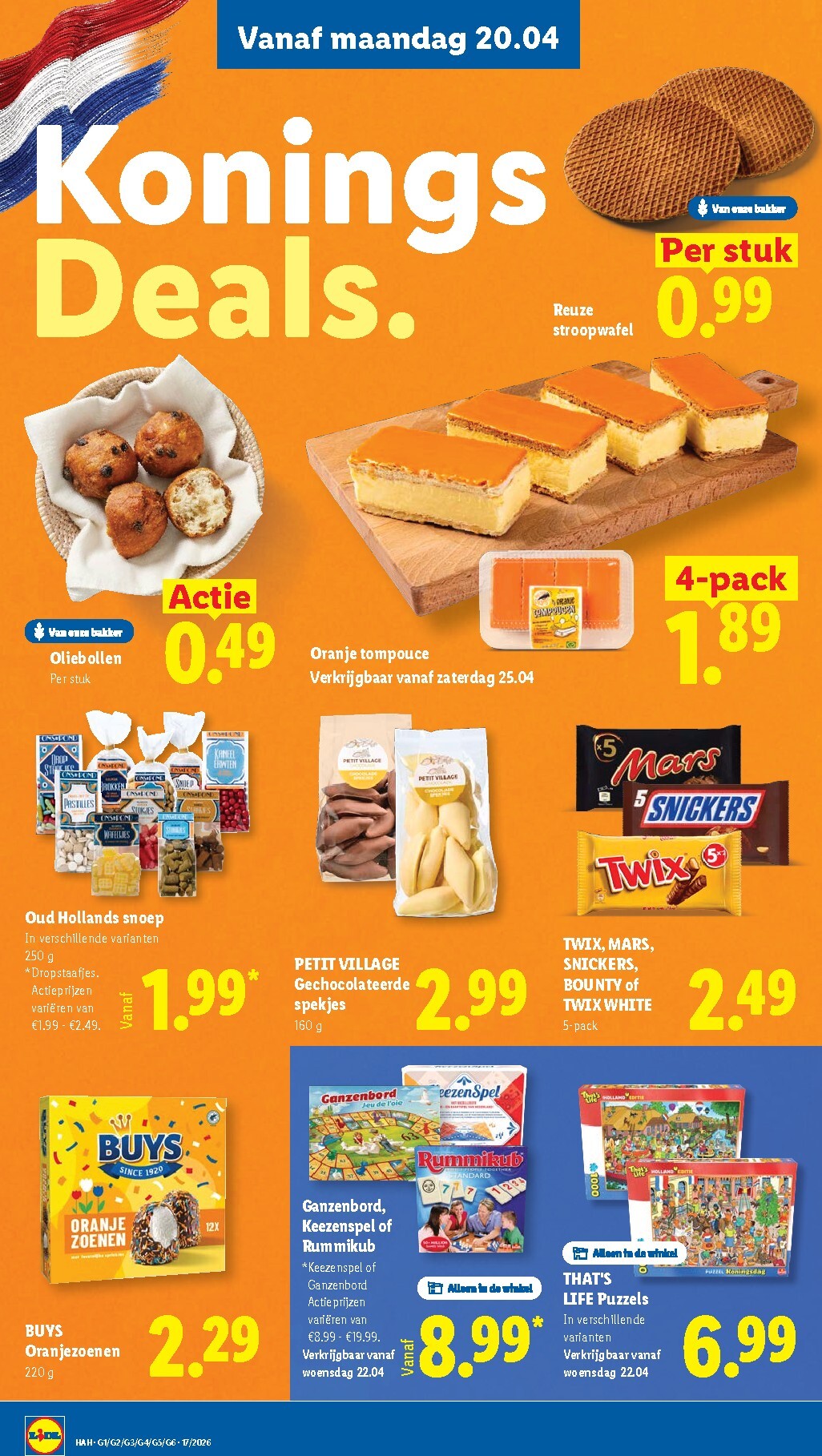 lidl - Huidige Lidl folder geldig van maandag 20-04-2026 tot zondag 26-04-2026 - page: 18