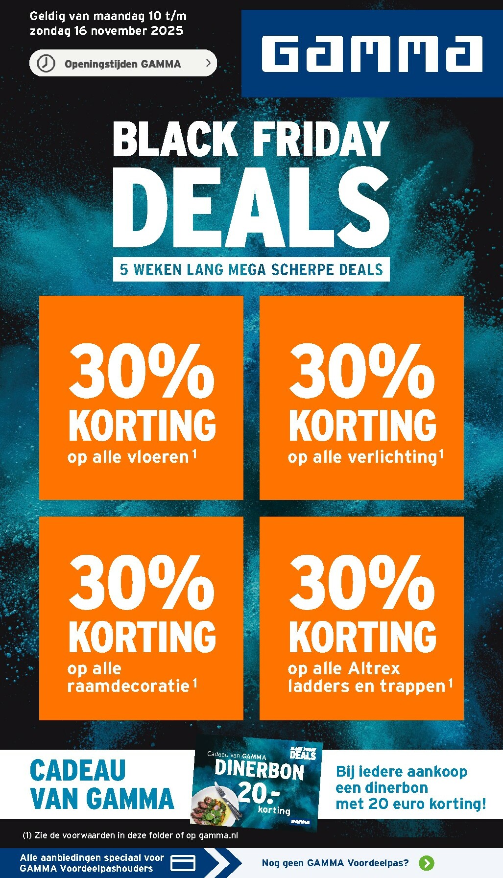 gamma - De Gamma folder geldig vanaf 10-11 t/m 16-11