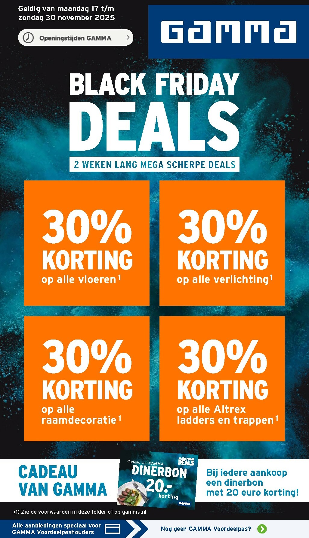 gamma - De Gamma folder geldig vanaf 17-11 t/m 30-11