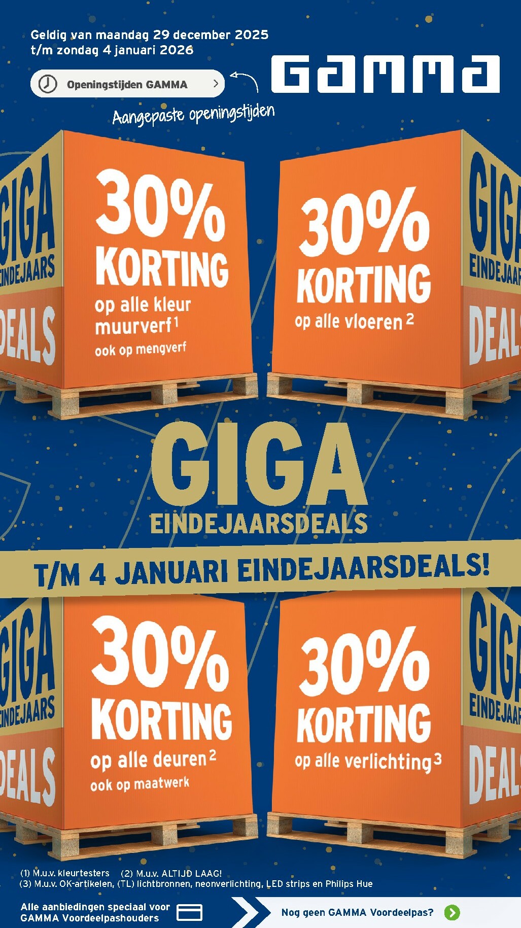 gamma - De Gamma folder geldig vanaf 29-12 t/m 04-01