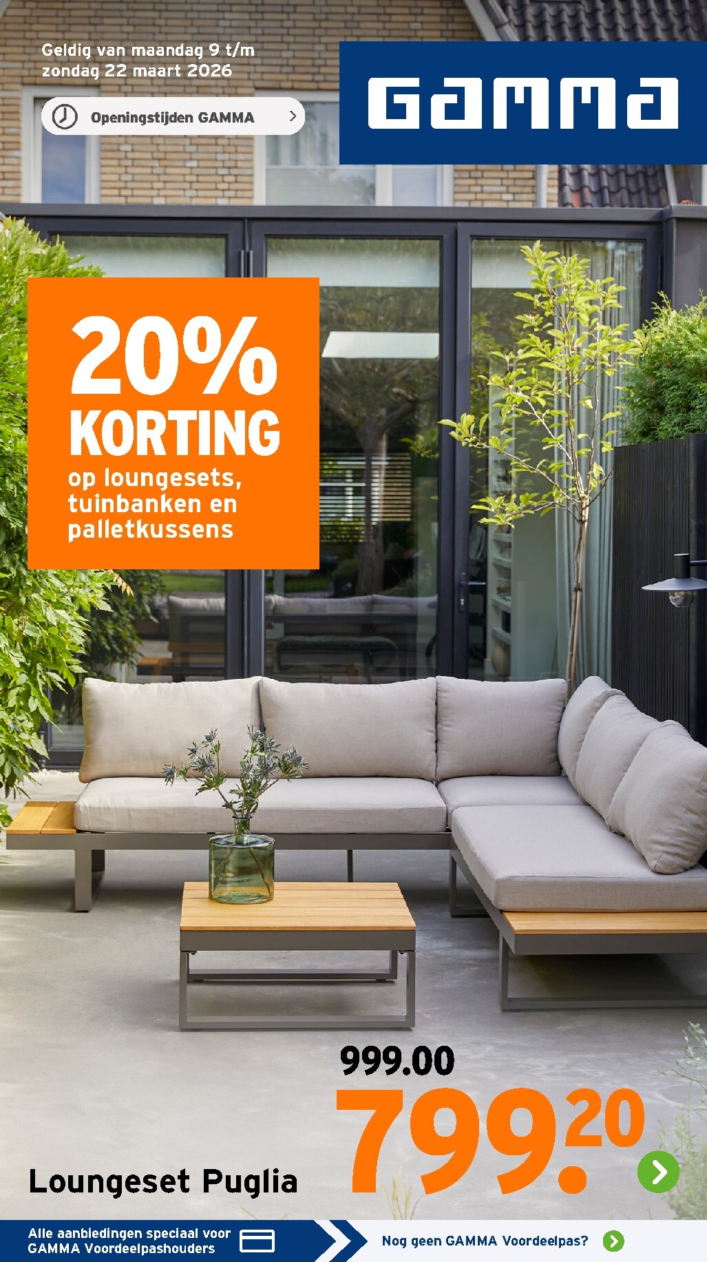 gamma - De Gamma folder geldig vanaf 09-03-2026 t/m 22-03-2026