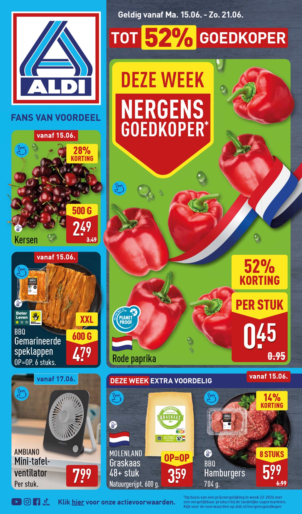 aldi - ALDI folder voor volgende week van maandag 15-06-2026 tot zondag 21-06-2026