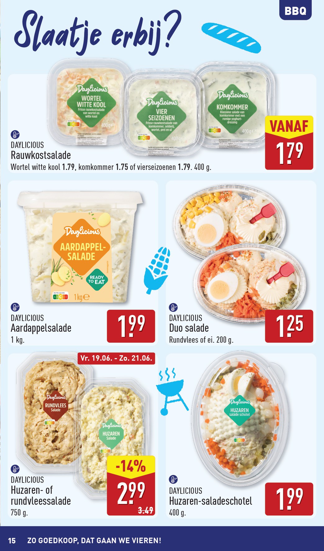 aldi - Huidige ALDI - Zo goedkoop dat gaan we vieren folder geldig van maandag 15-06-2026 tot zondag 21-06-2026 - page: 15
