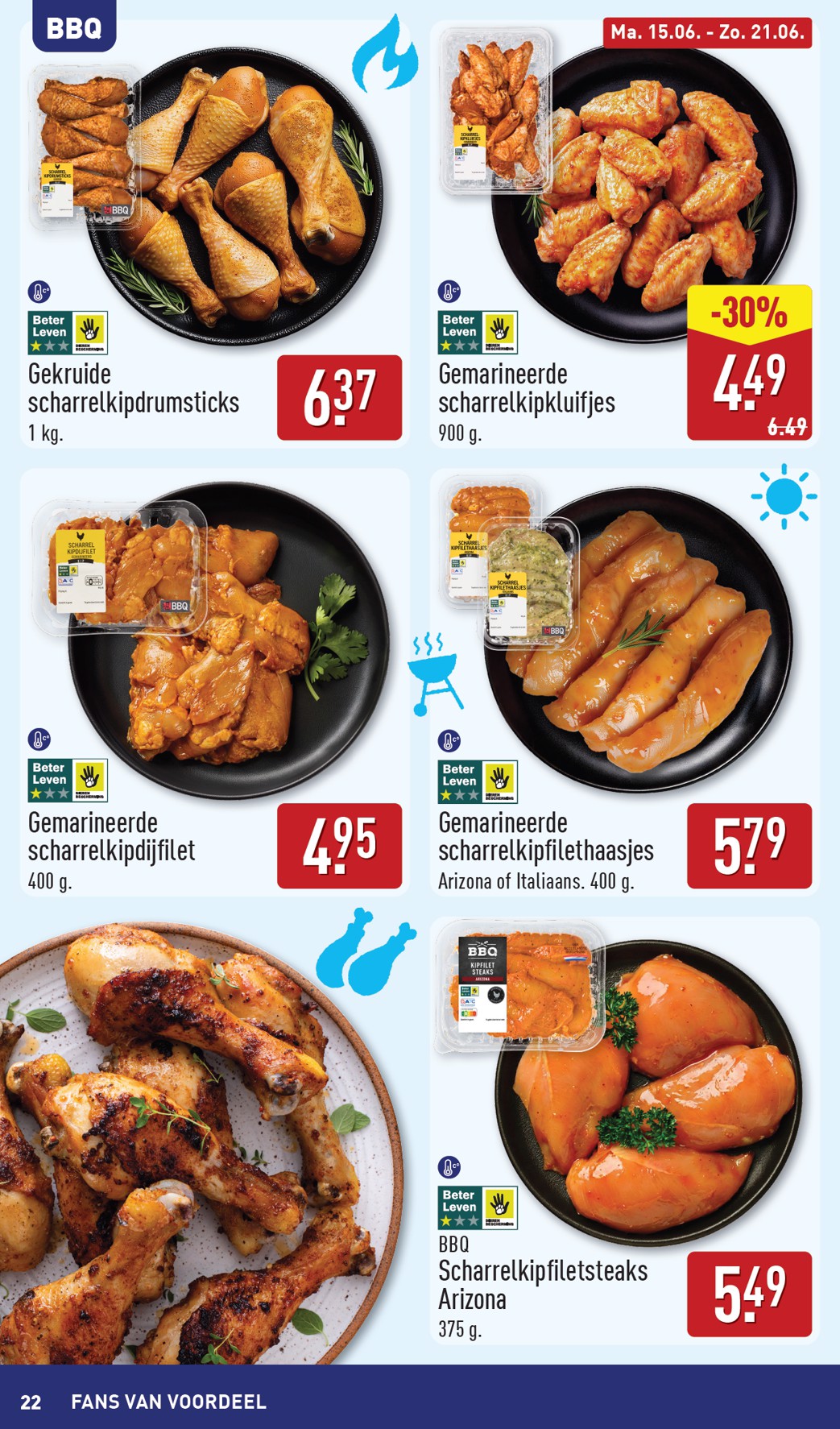 aldi - Huidige ALDI - Zo goedkoop dat gaan we vieren folder geldig van maandag 15-06-2026 tot zondag 21-06-2026 - page: 22