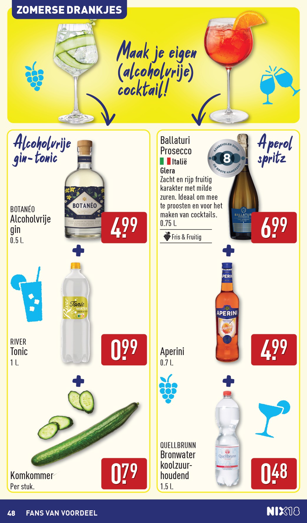 aldi - Huidige ALDI - Zo goedkoop dat gaan we vieren folder geldig van maandag 15-06-2026 tot zondag 21-06-2026 - page: 48