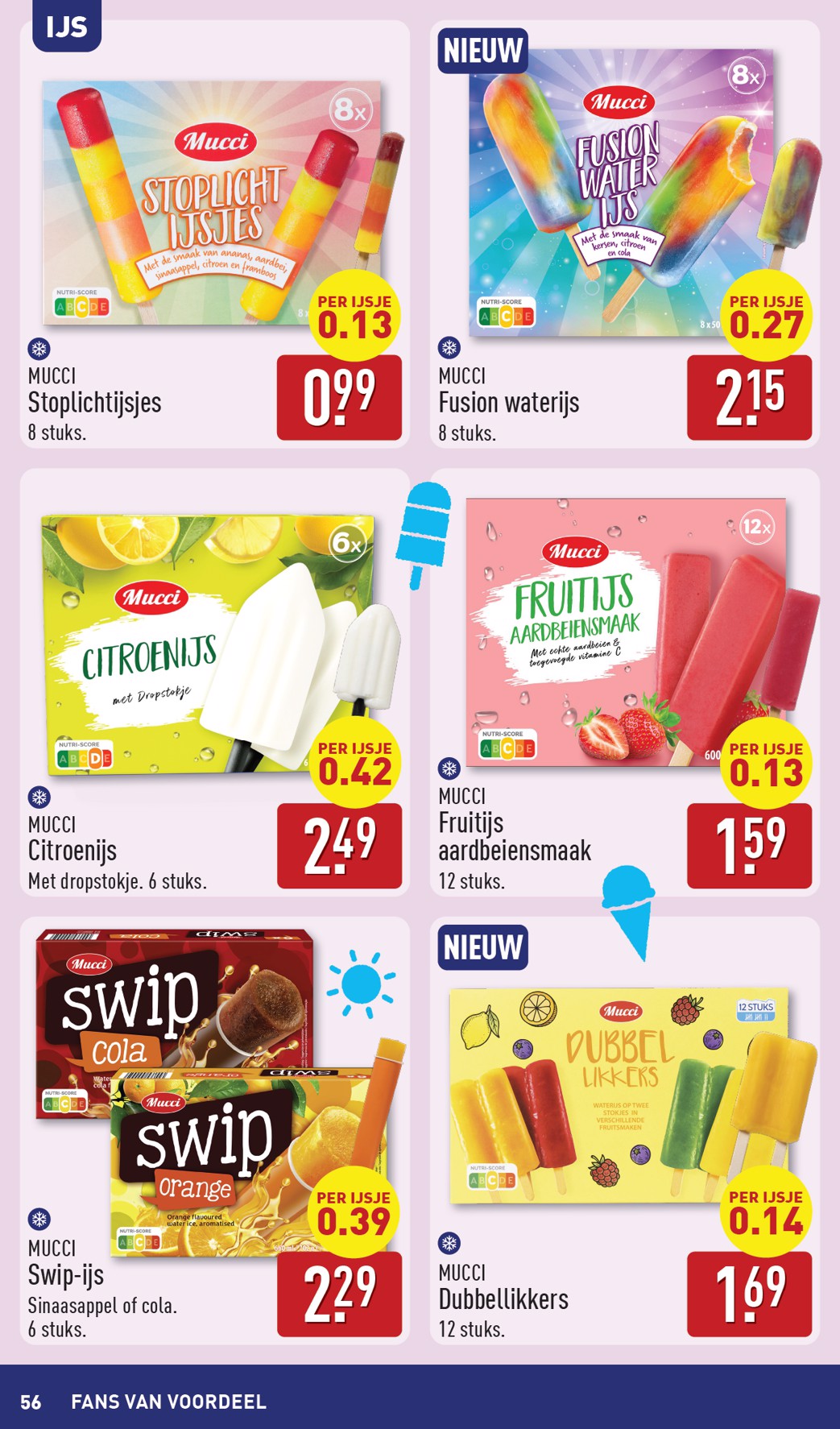aldi - Huidige ALDI - Zo goedkoop dat gaan we vieren folder geldig van maandag 15-06-2026 tot zondag 21-06-2026 - page: 56