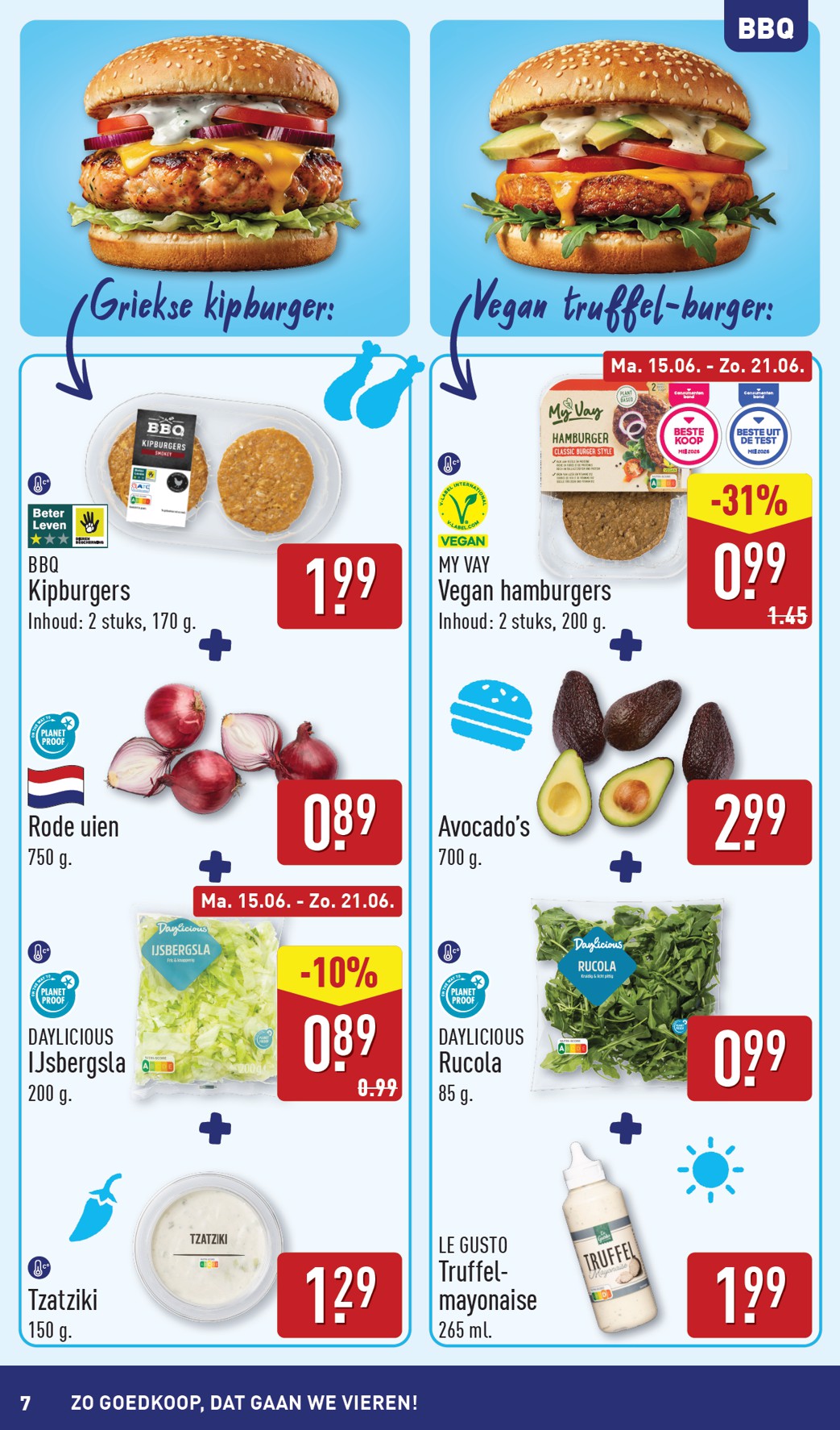 aldi - Huidige ALDI - Zo goedkoop dat gaan we vieren folder geldig van maandag 15-06-2026 tot zondag 21-06-2026 - page: 7