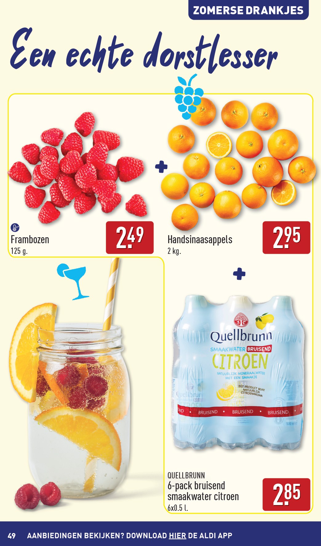 aldi - Huidige ALDI - Zo goedkoop dat gaan we vieren folder geldig van maandag 15-06-2026 tot zondag 21-06-2026 - page: 49