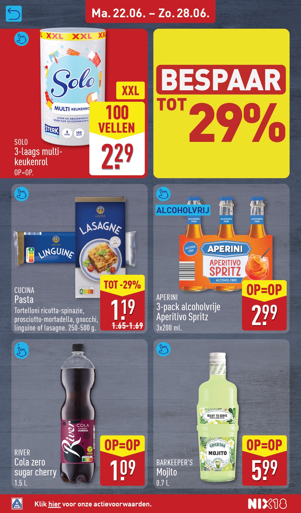 aldi - ALDI folder voor volgende week van maandag 22-06-2026 tot zondag 28-06-2026 - page: 22