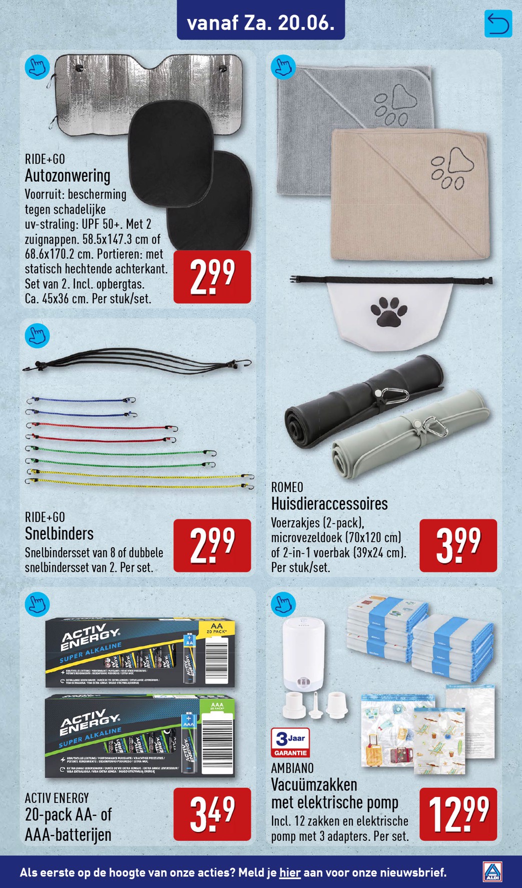 aldi - Huidige ALDI - Non-food folder folder geldig van woensdag 17-06-2026 tot zondag 21-06-2026 - page: 17