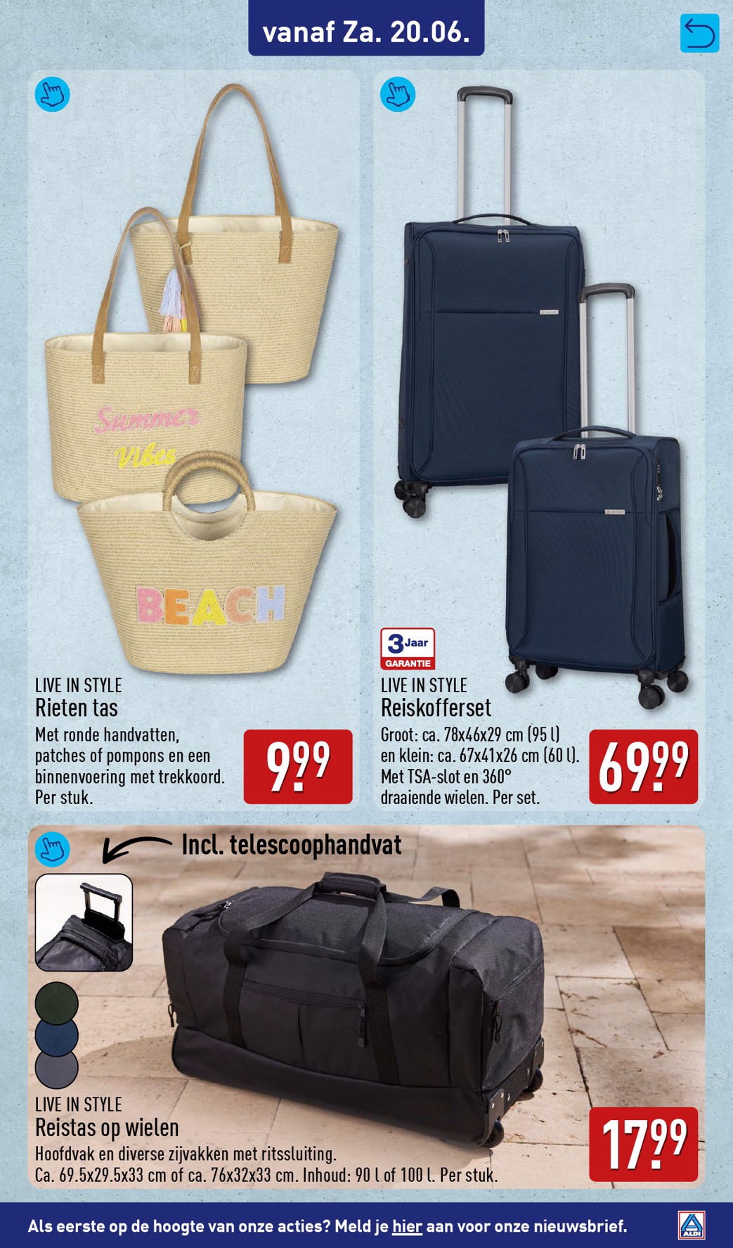 aldi - Huidige ALDI - Non-food folder folder geldig van woensdag 17-06-2026 tot zondag 21-06-2026 - page: 19