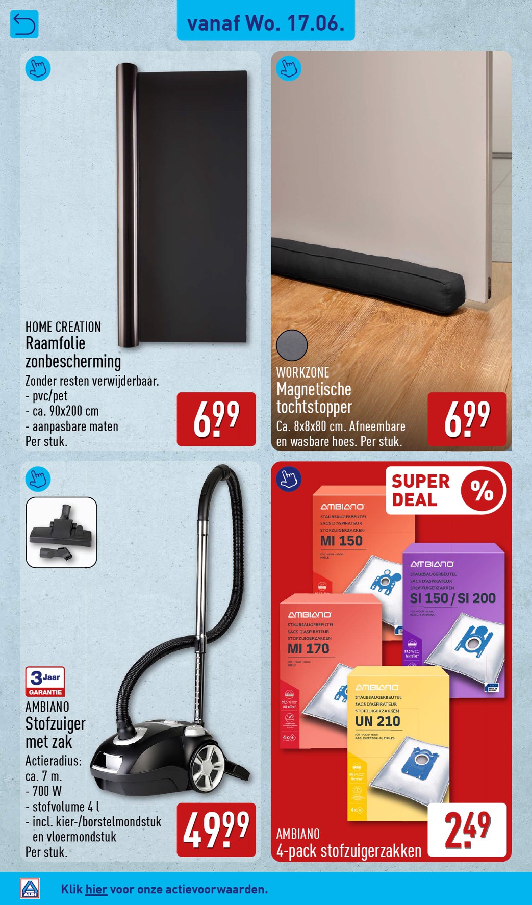 aldi - Huidige ALDI - Non-food folder folder geldig van woensdag 17-06-2026 tot zondag 21-06-2026 - page: 8
