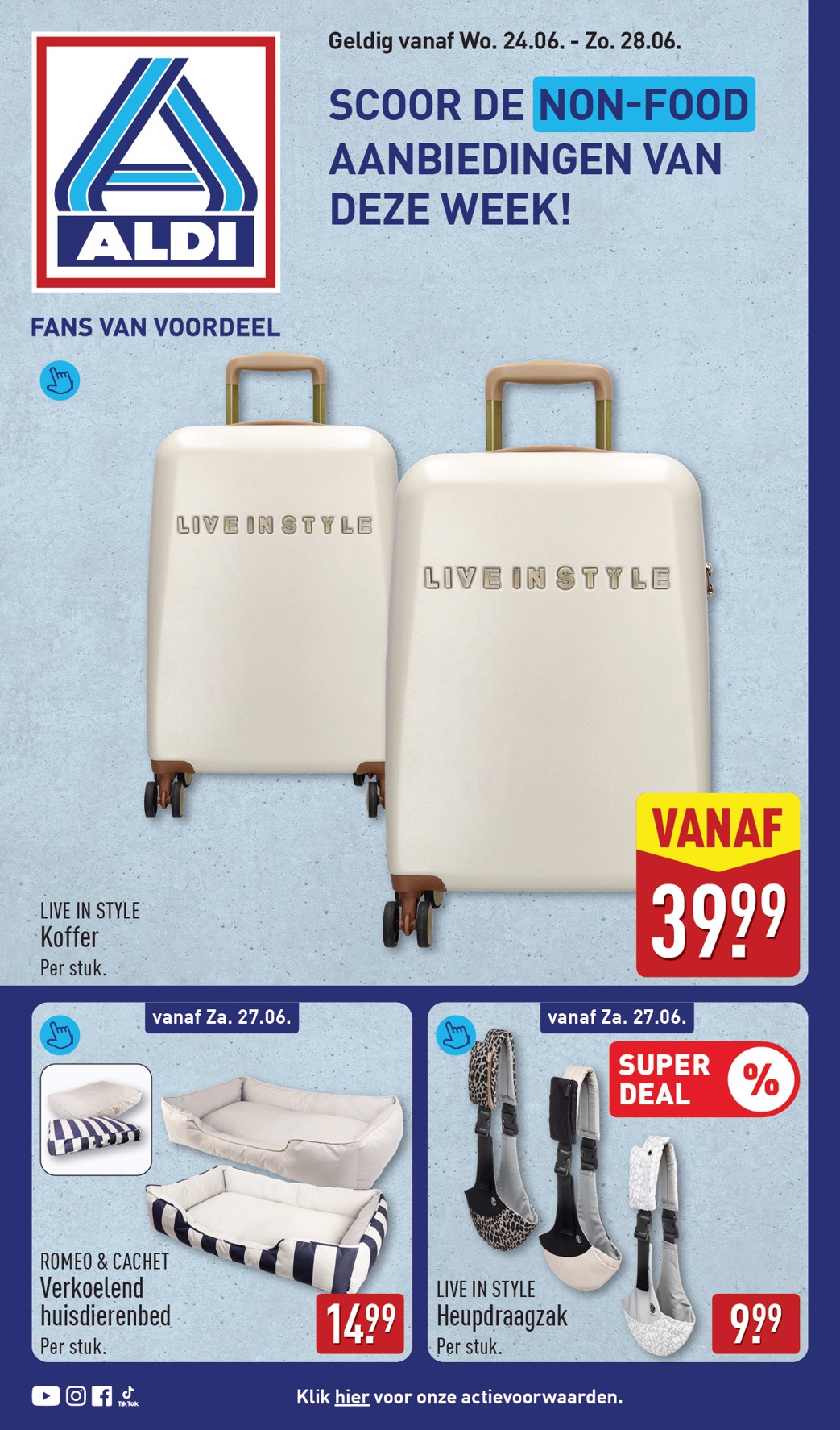 aldi - ALDI - Non-food folder voor volgende week van woensdag 24-06-2026 tot zondag 28-06-2026