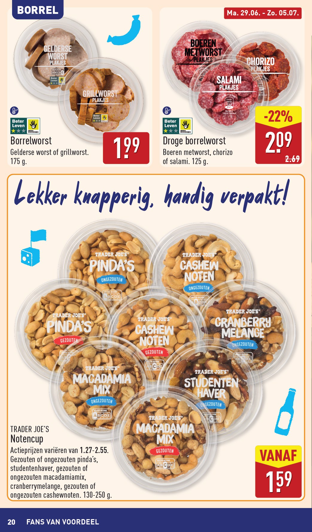 aldi - Huidige ALDI - Buiten eten special folder geldig van maandag 29-06-2026 tot zondag 05-07-2026 - page: 20