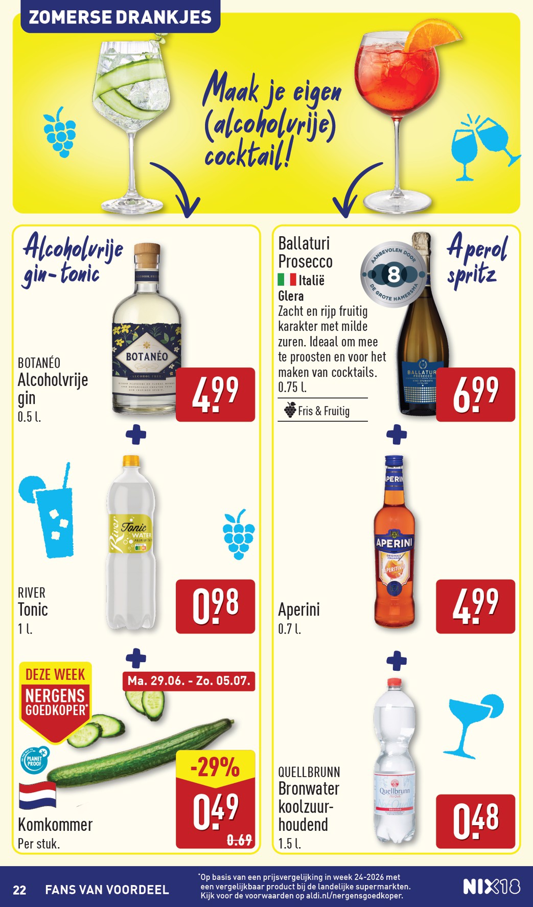 aldi - Huidige ALDI - Buiten eten special folder geldig van maandag 29-06-2026 tot zondag 05-07-2026 - page: 22