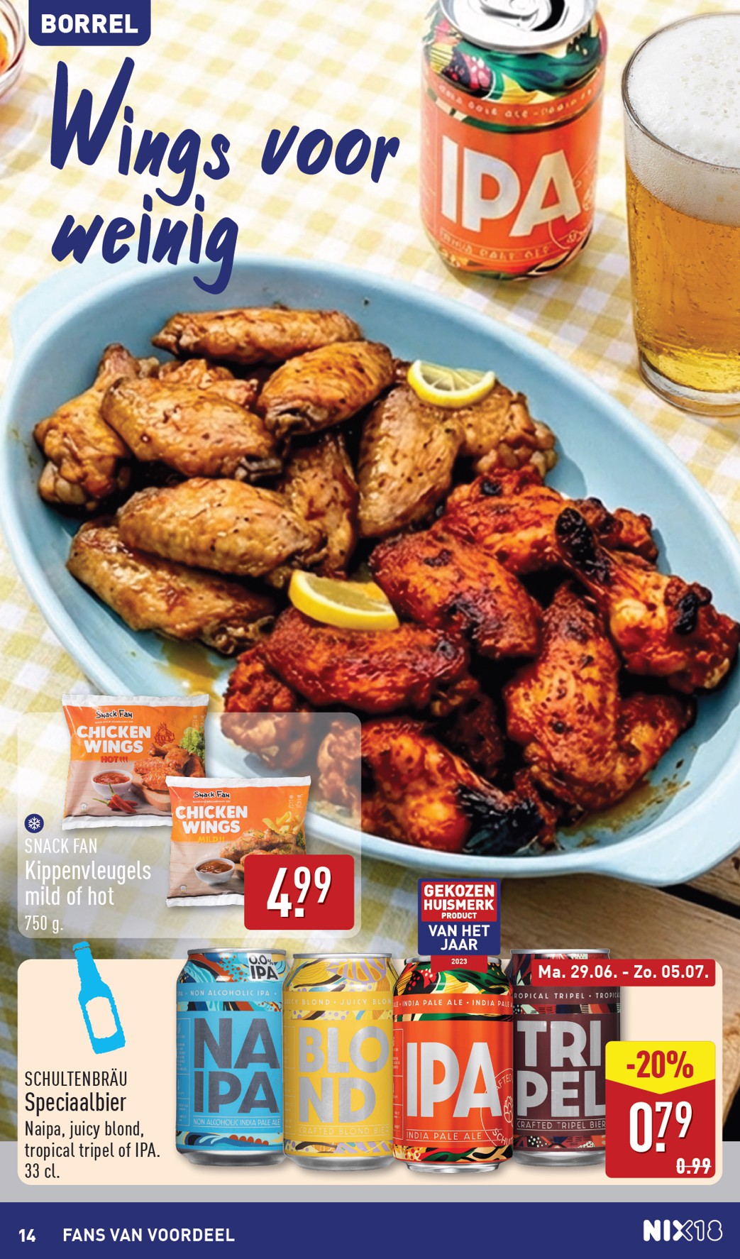 aldi - Huidige ALDI - Buiten eten special folder geldig van maandag 29-06-2026 tot zondag 05-07-2026 - page: 14