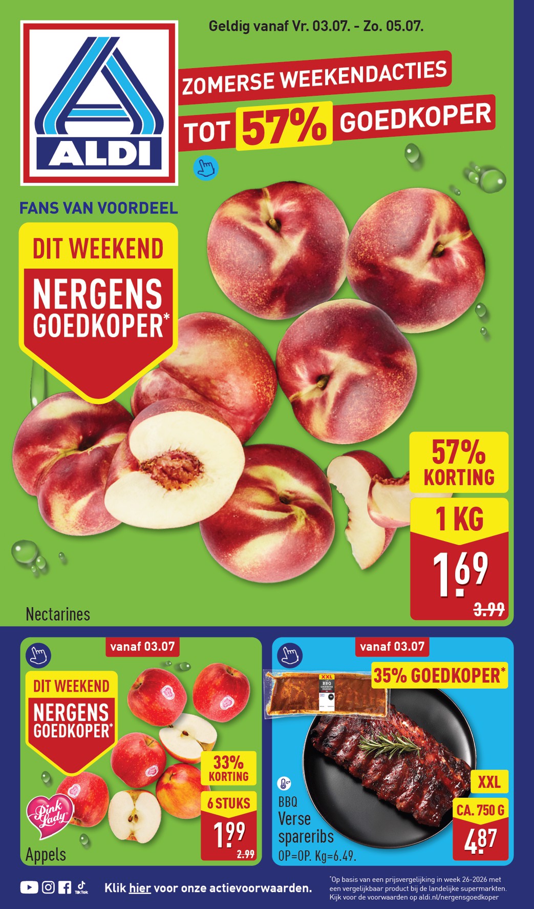 aldi - Huidige ALDI - Weekaanbieding folder geldig van vrijdag 03-07-2026 tot zondag 05-07-2026