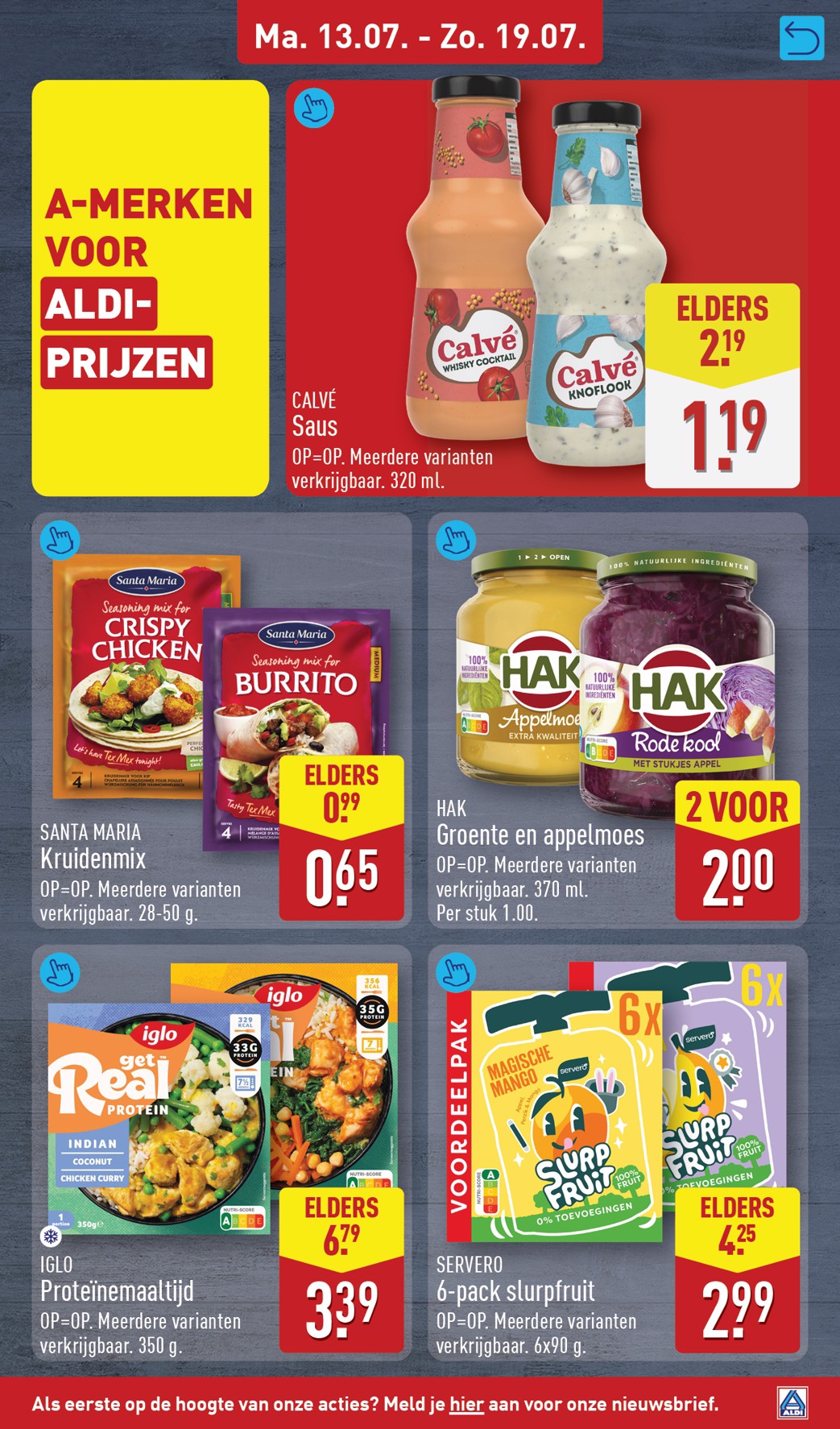aldi - ALDI folder voor volgende week van maandag 13-07-2026 tot zondag 19-07-2026 - page: 19