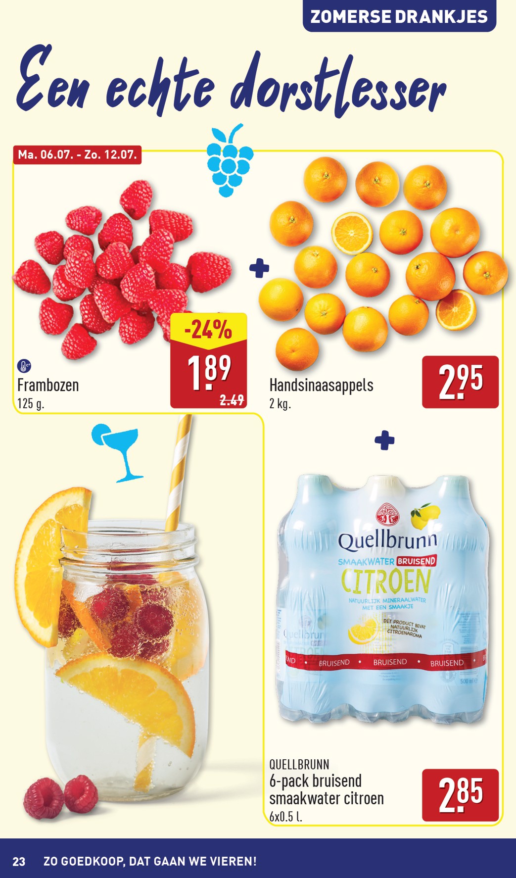 aldi - Huidige ALDI - Buiten eten special folder geldig van maandag 06-07-2026 tot zondag 12-07-2026 - page: 23