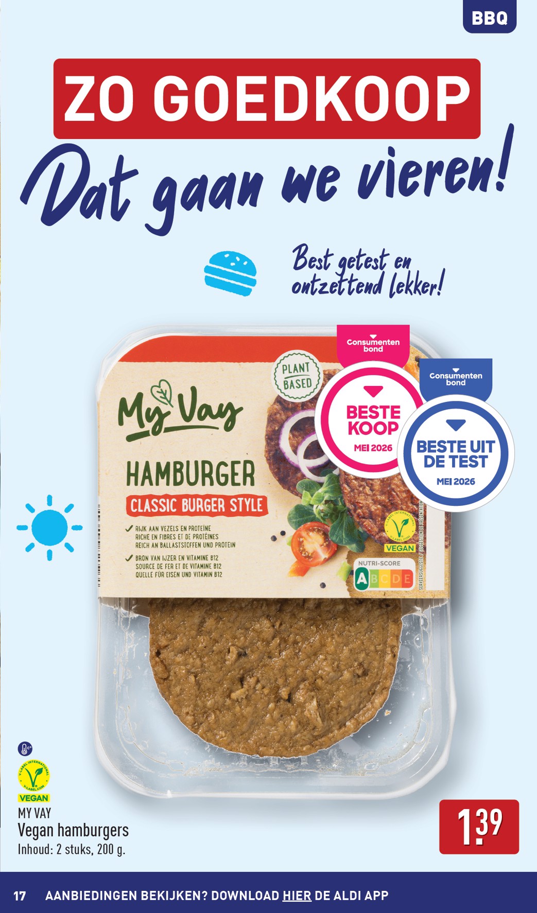 aldi - Huidige ALDI - Buiten eten special folder geldig van maandag 13-07-2026 tot zondag 19-07-2026 - page: 17