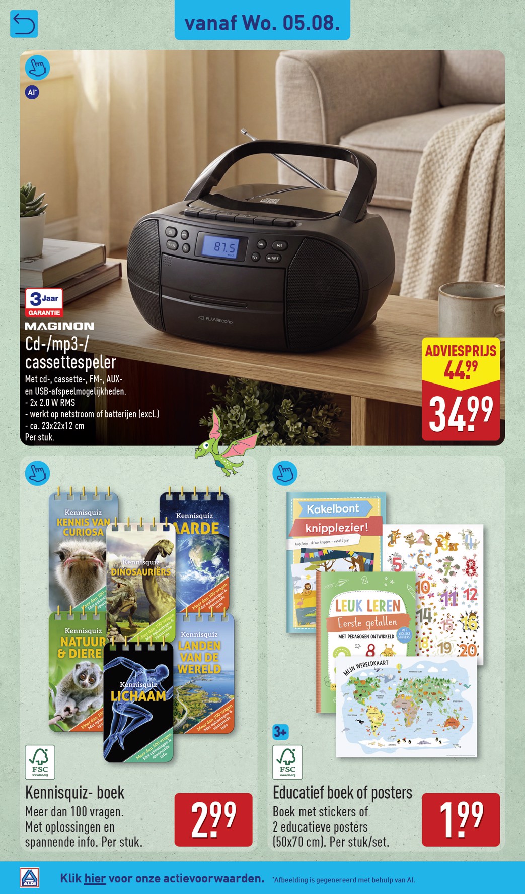 aldi - ALDI folder voor volgende week van maandag 03-08-2026 tot zondag 09-08-2026 - page: 34