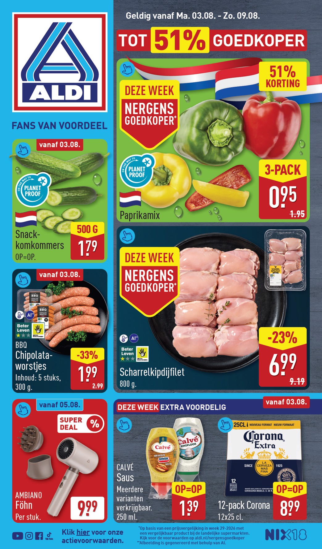 aldi - ALDI folder voor volgende week van maandag 03-08-2026 tot zondag 09-08-2026