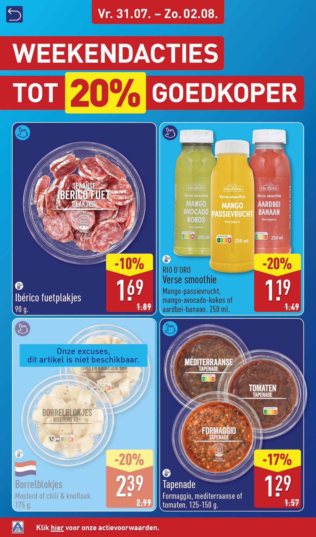 aldi - Huidige ALDI - Weekend folder geldig van vrijdag 31-07-2026 tot zondag 02-08-2026 - page: 4