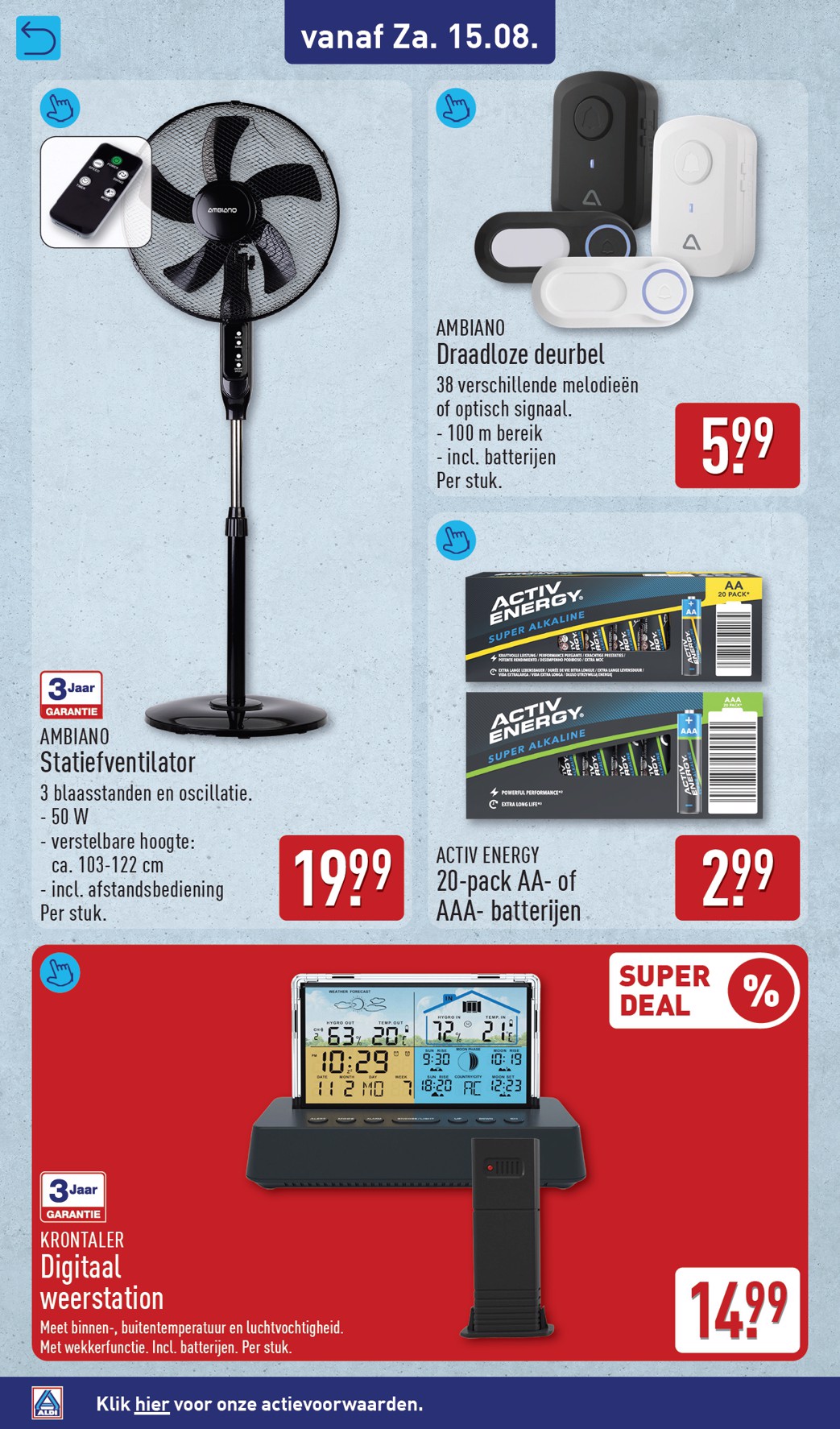 aldi - ALDI folder voor volgende week van maandag 10-08-2026 tot zondag 16-08-2026 - page: 50