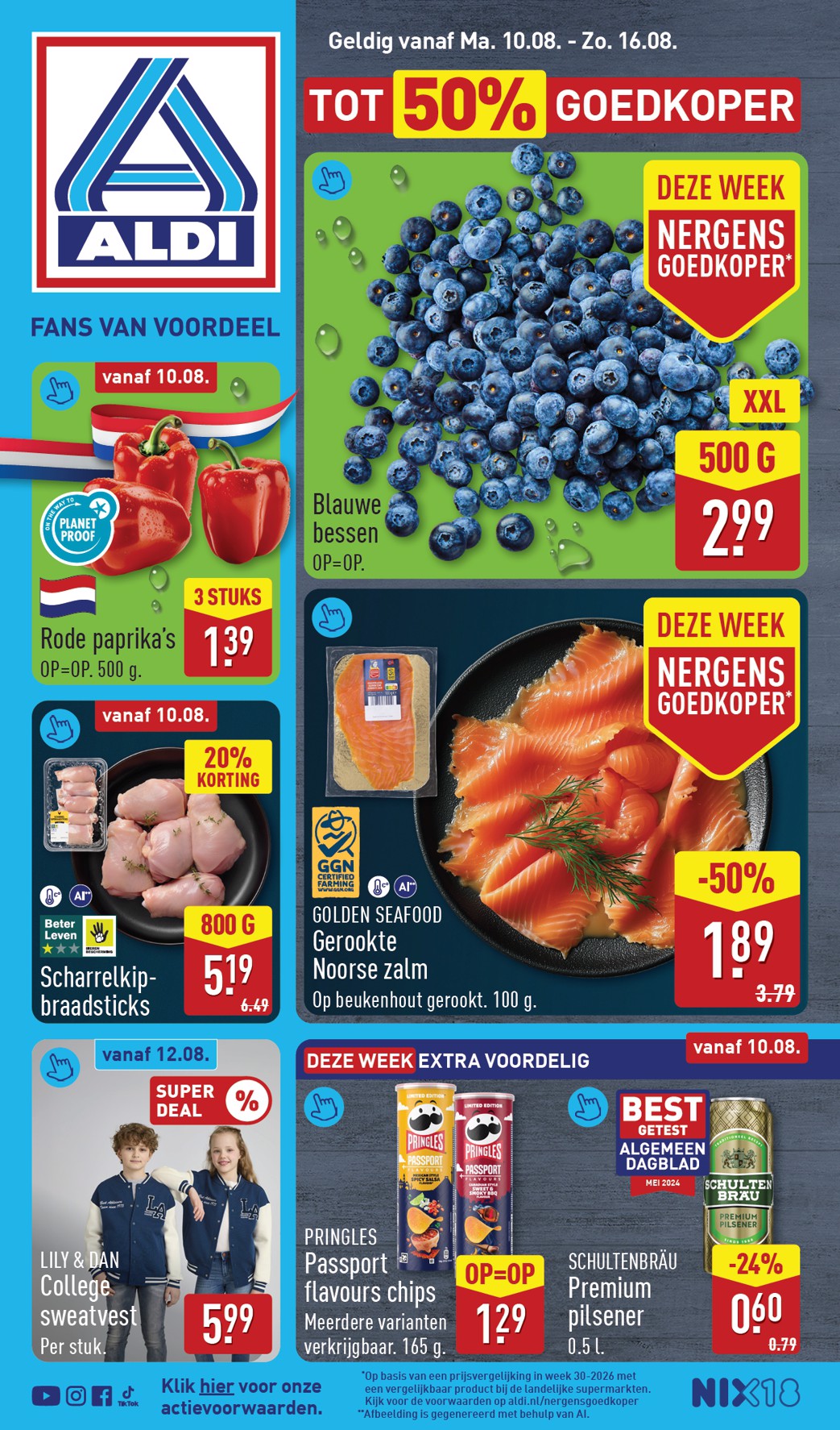 aldi - ALDI folder voor volgende week van maandag 10-08-2026 tot zondag 16-08-2026