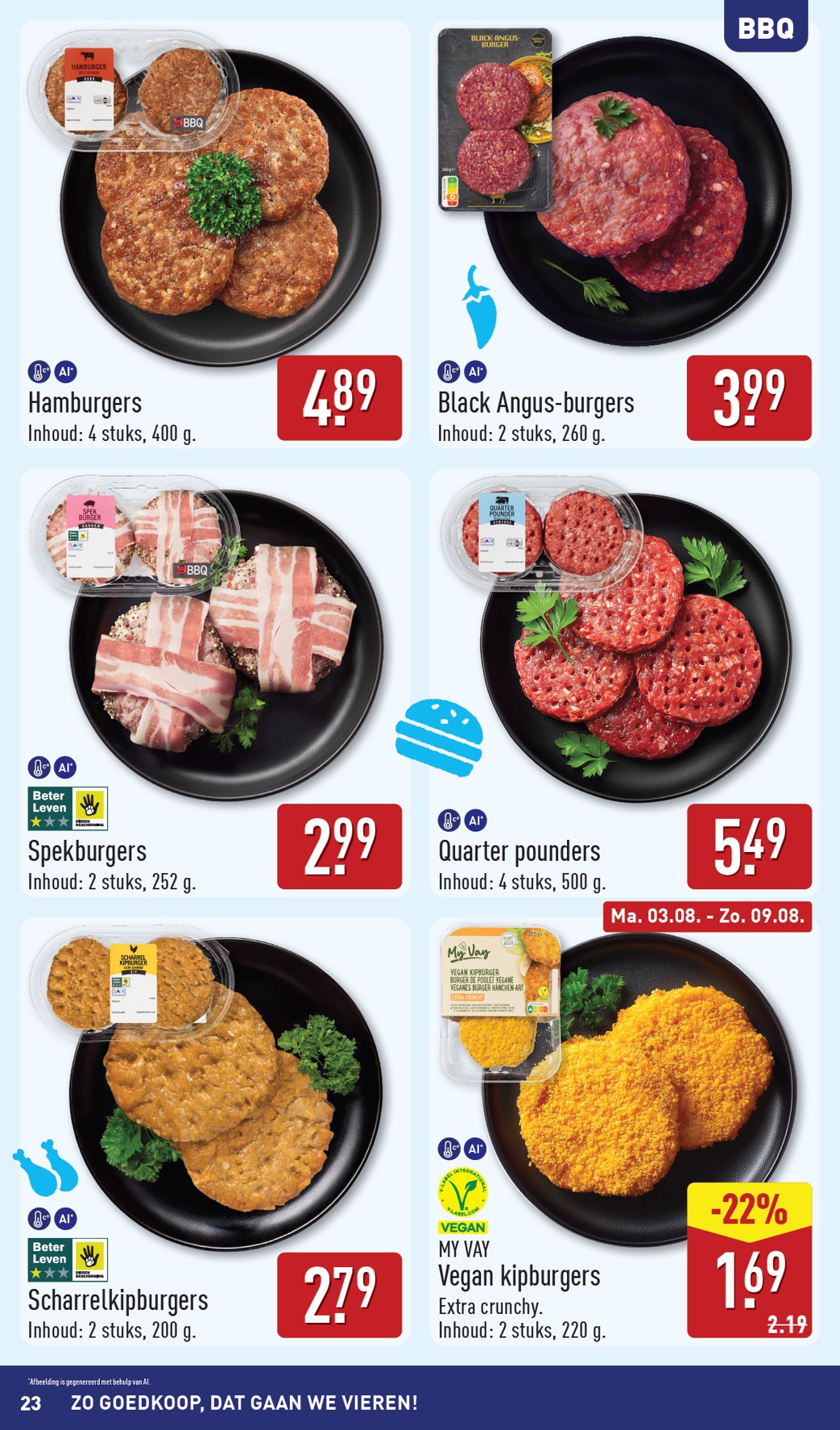 aldi - Huidige ALDI - Buiten eten special folder geldig van maandag 03-08-2026 tot zondag 09-08-2026 - page: 23