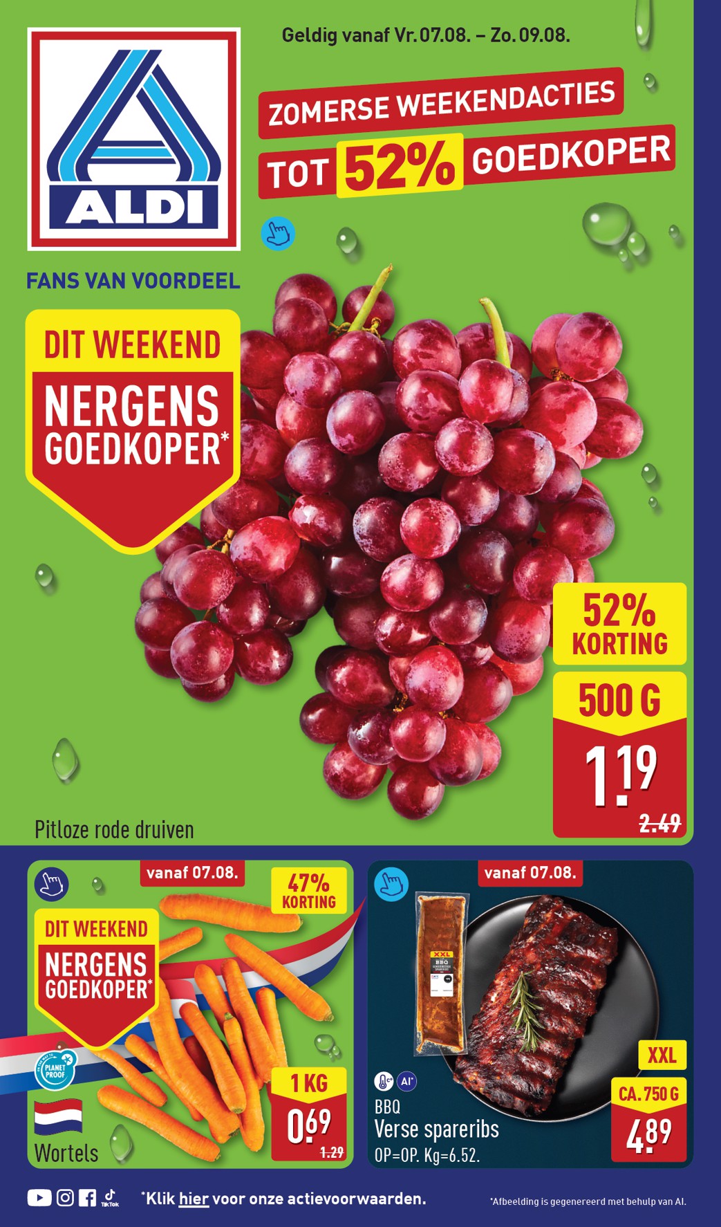 aldi - ALDI - Weekend folder voor volgende week van vrijdag 07-08-2026 tot zondag 09-08-2026 - page: 1